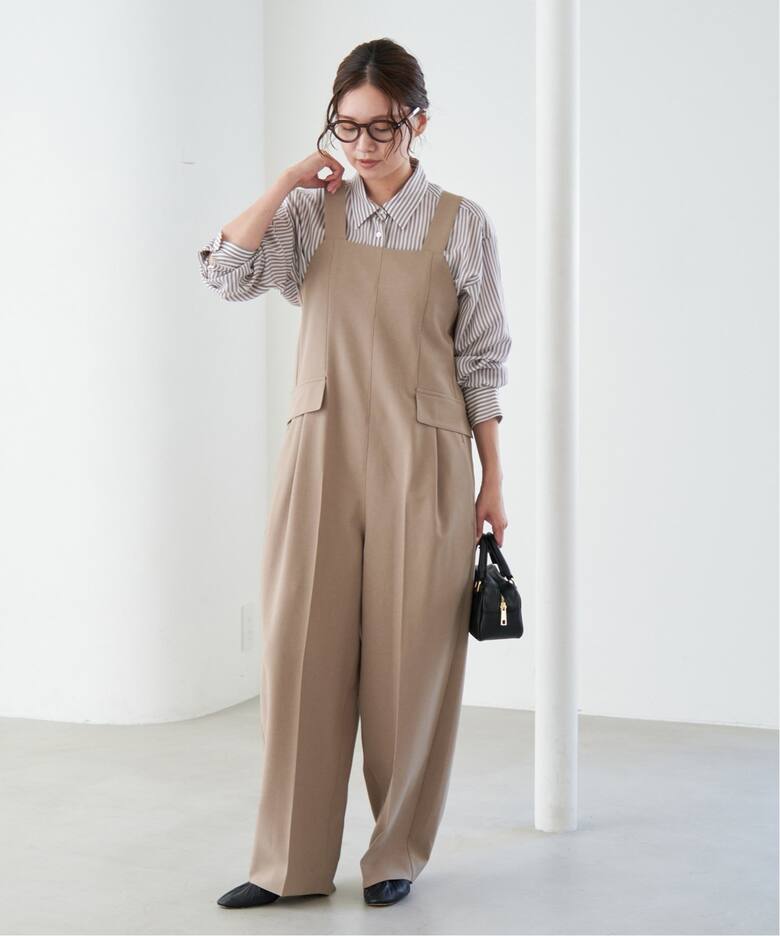 追加》ドライトロピカル サロペット（サロペット／オーバーオール 