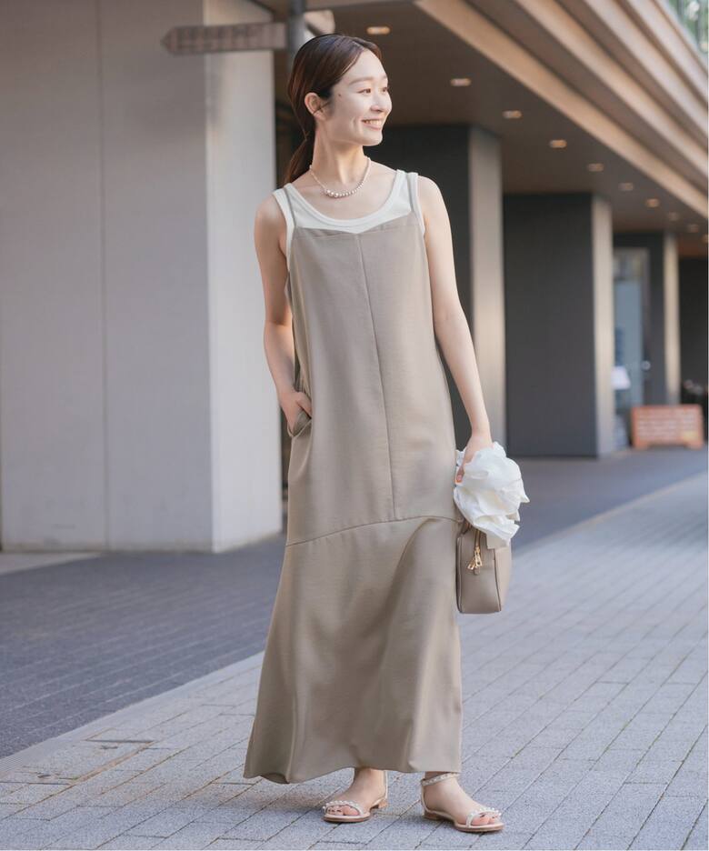 デザインキャミワンピース（ワンピース）｜IENA（イエナ）の通販  