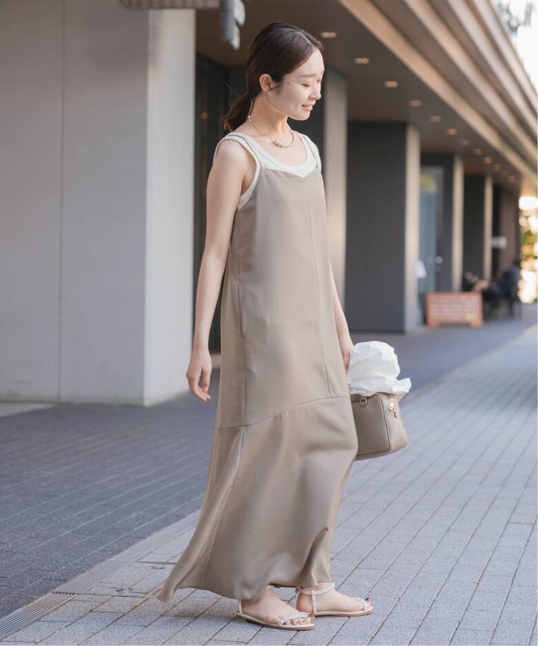 イエナ⭐︎キャミワンピース イエナ IENA リネンキャミワンピース  