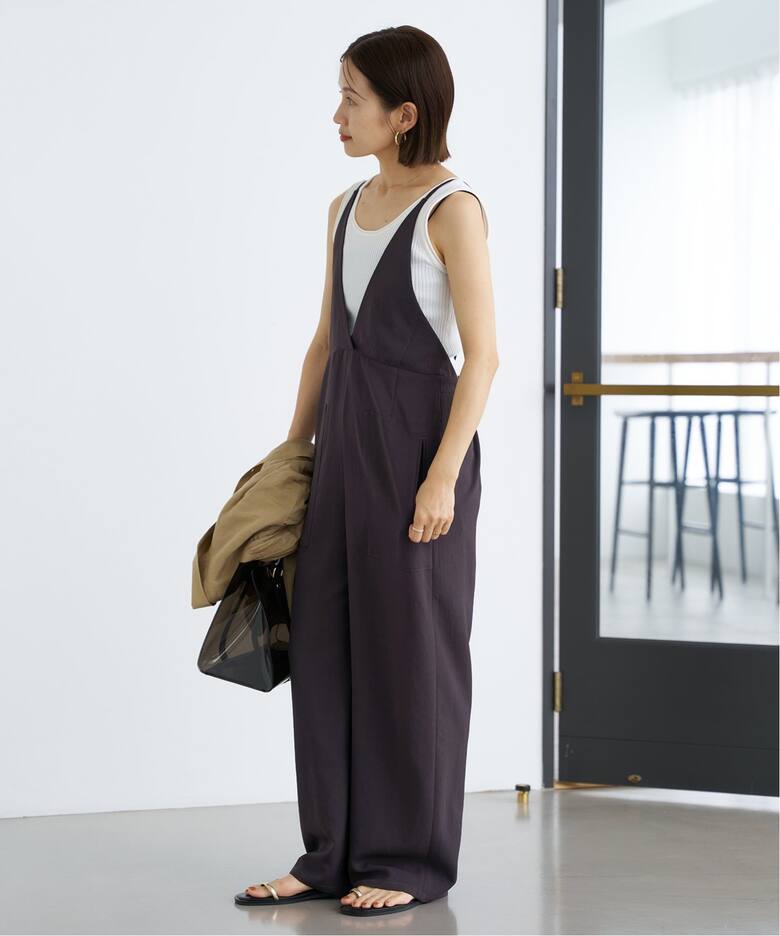 追加》TWILL 2way サロペット（サロペット／オーバーオール）｜IENA 