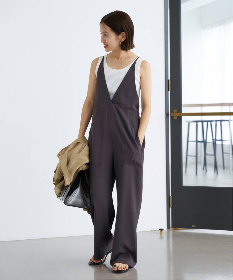 追加》TWILL 2way サロペット（サロペット／オーバーオール）｜IENA 