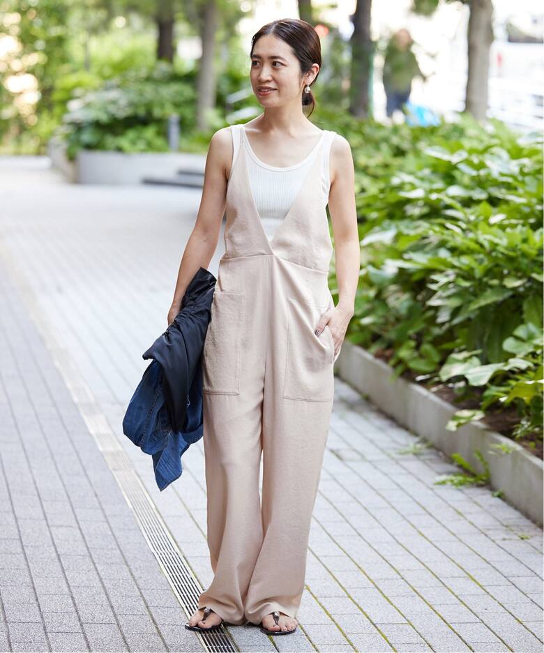 追加》TWILL 2way サロペット（サロペット／オーバーオール）｜IENA 