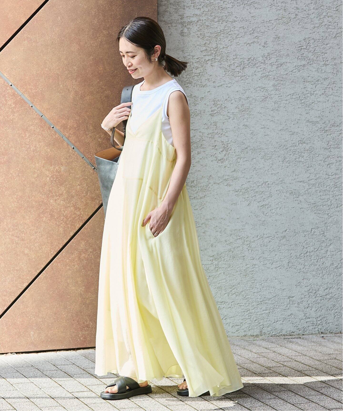 エアリーキャミワンピース（ワンピース）｜IENA（イエナ）の通販  