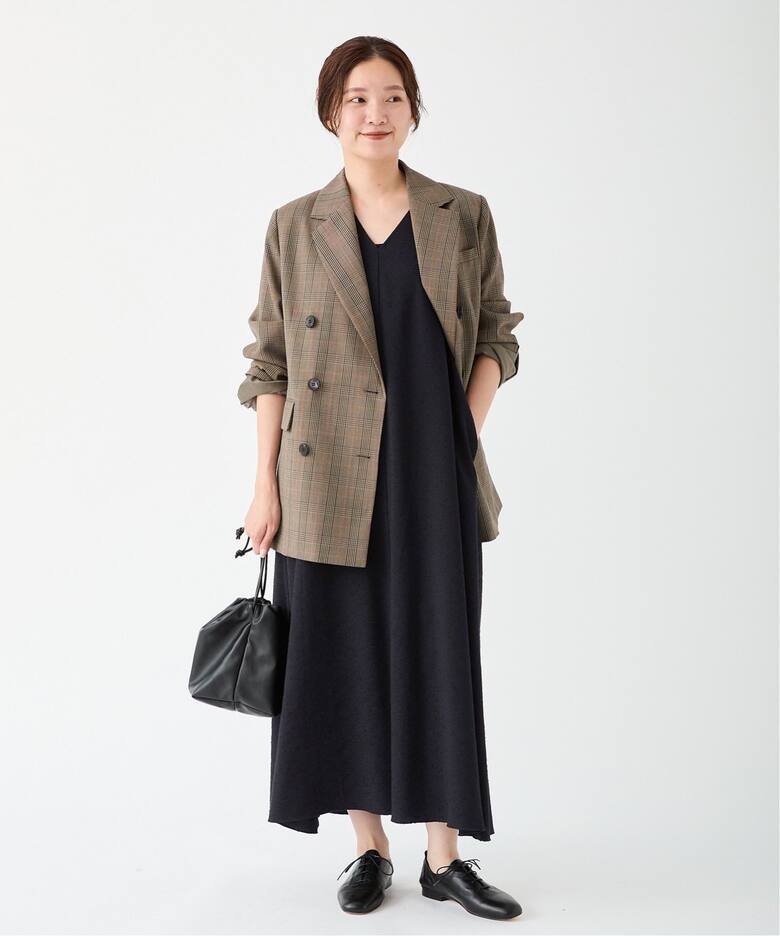 Mi * バックリボンAラインワンピース（ワンピース）｜IENA（イエナ）の  