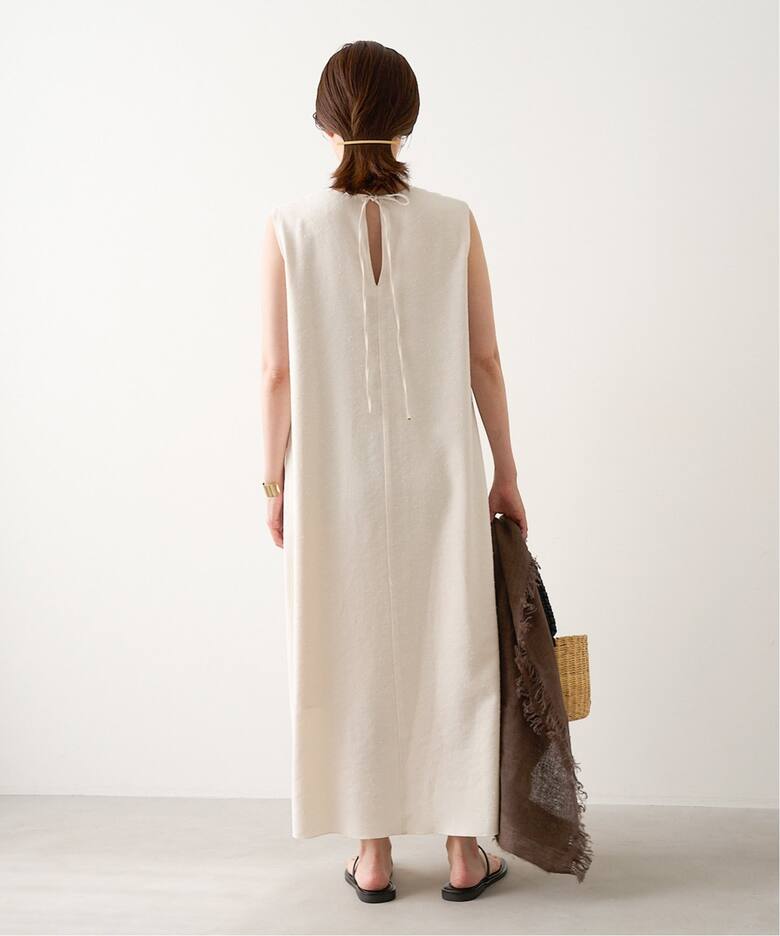 Mi * バックリボンAラインワンピース（ワンピース）｜IENA（イエナ）の  