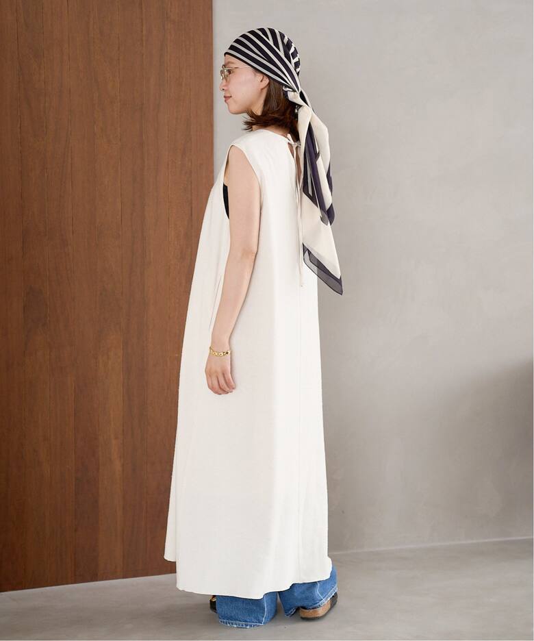 Mi * バックリボンAラインワンピース（ワンピース）｜IENA（イエナ）の  