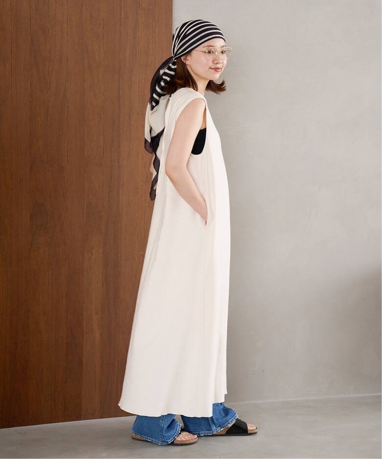 追加》Mi * バックリボンAラインワンピース（ワンピース）｜IENA  