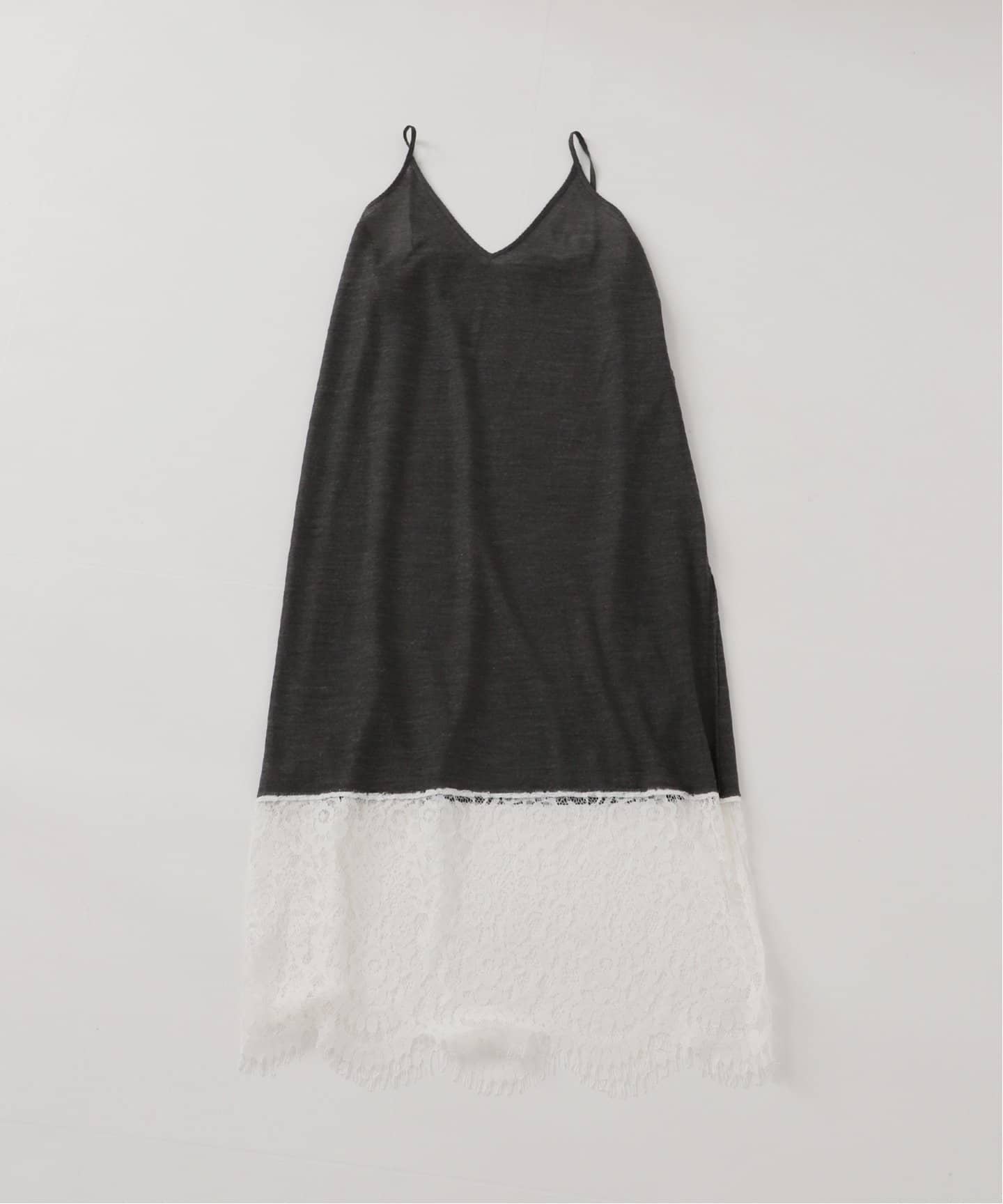 【極美品】 イエナ レース コンビニット セット ワンピース グレー 極美品】 イエナ レース コンビニット セット ワンピース グレー