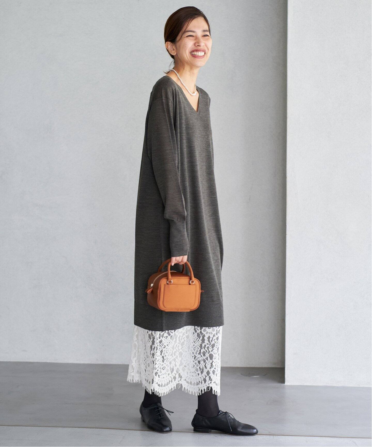 レースコンビニットセットワンピース（ワンピース）｜IENA（イエナ）の  