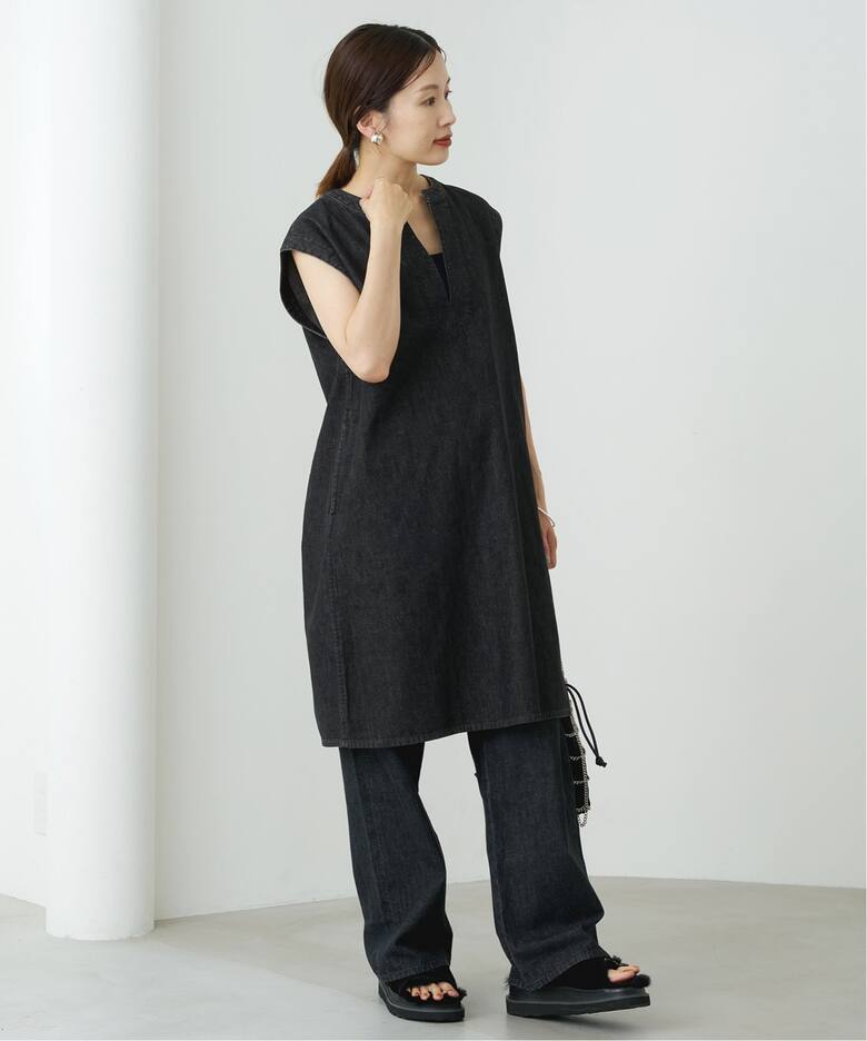 デニムスキッパーミニワンピース（ワンピース）｜IENA（イエナ）の通販  