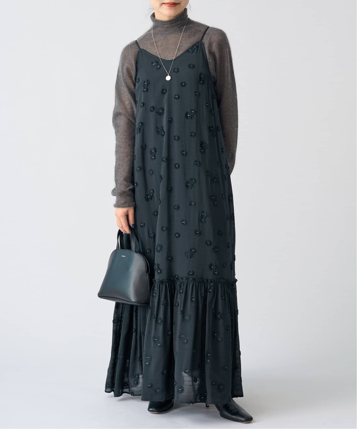 IENA フクレジャガードキャミトップブラウス