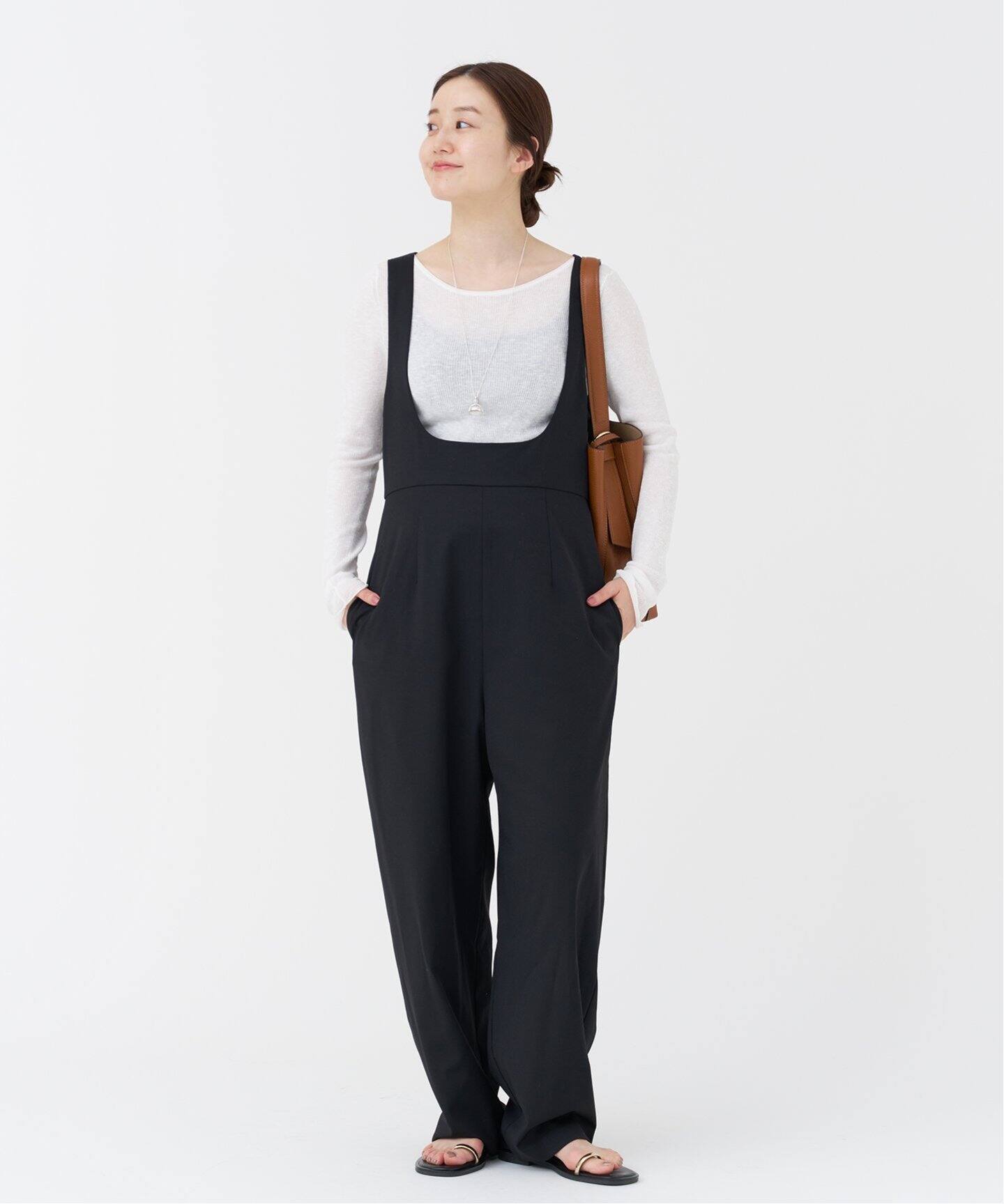 Uネック サロペット（つなぎ／オールインワン）｜IENA（イエナ）の通販  