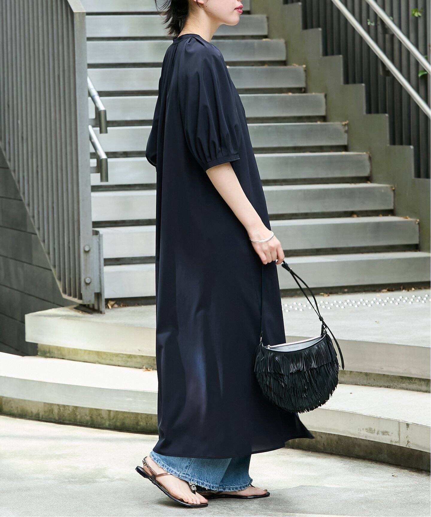 バンドカラーシャツワンピース（ワンピース）｜IENA（イエナ）の通販  