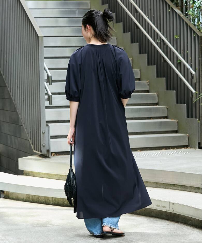 バンドカラーシャツワンピース（ワンピース）｜IENA（イエナ）の通販  