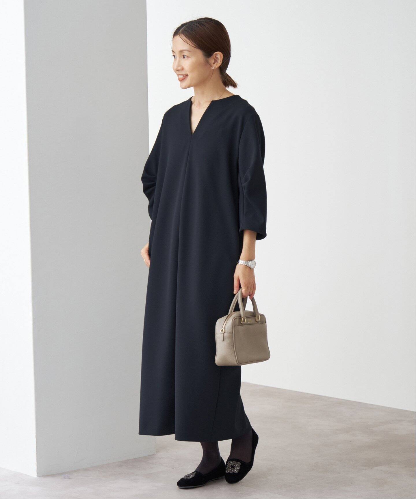 タックスリーブワンピース（ワンピース）｜IENA（イエナ）の通販  