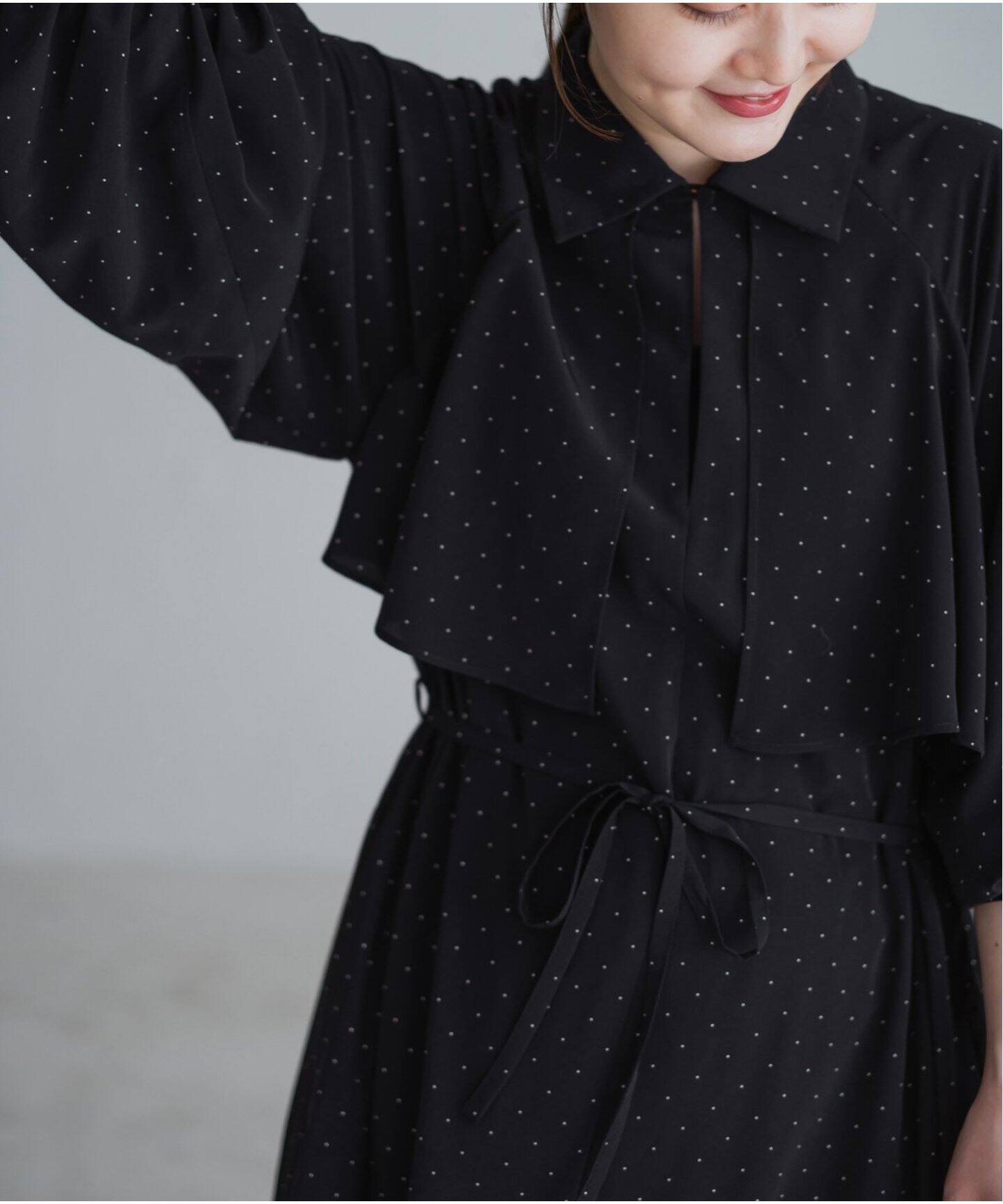 ドットサッシュワンピース（ワンピース）｜IENA（イエナ）の通販  