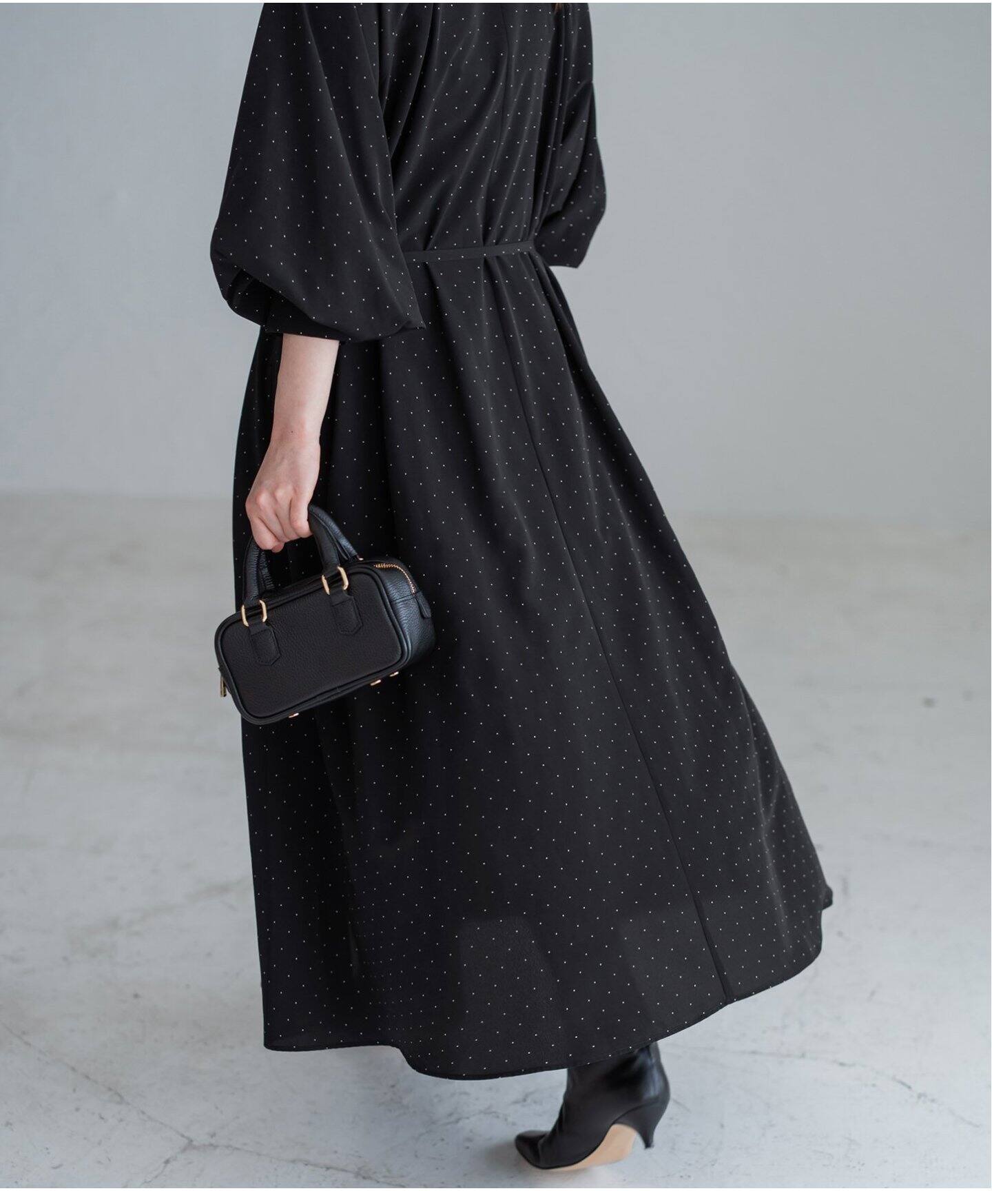 ドットサッシュワンピース（ワンピース）｜IENA（イエナ）の通販  