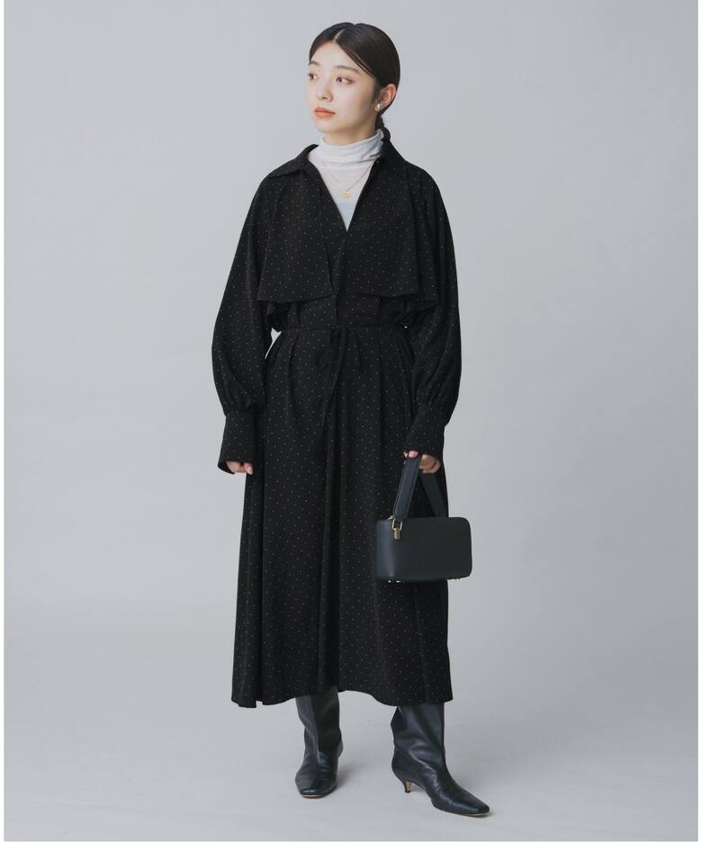 WEB限定/追加》ドットサッシュワンピース（ワンピース）｜IENA（イエナ 