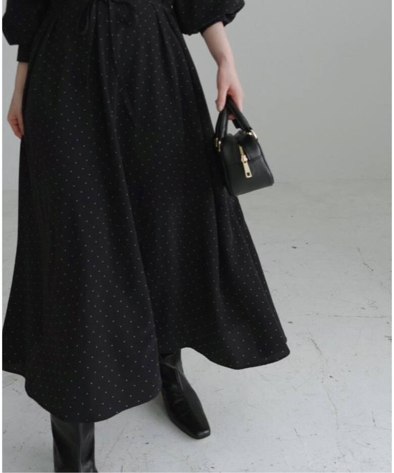 WEB限定/追加予約》ドットサッシュワンピース（ワンピース）｜IENA  