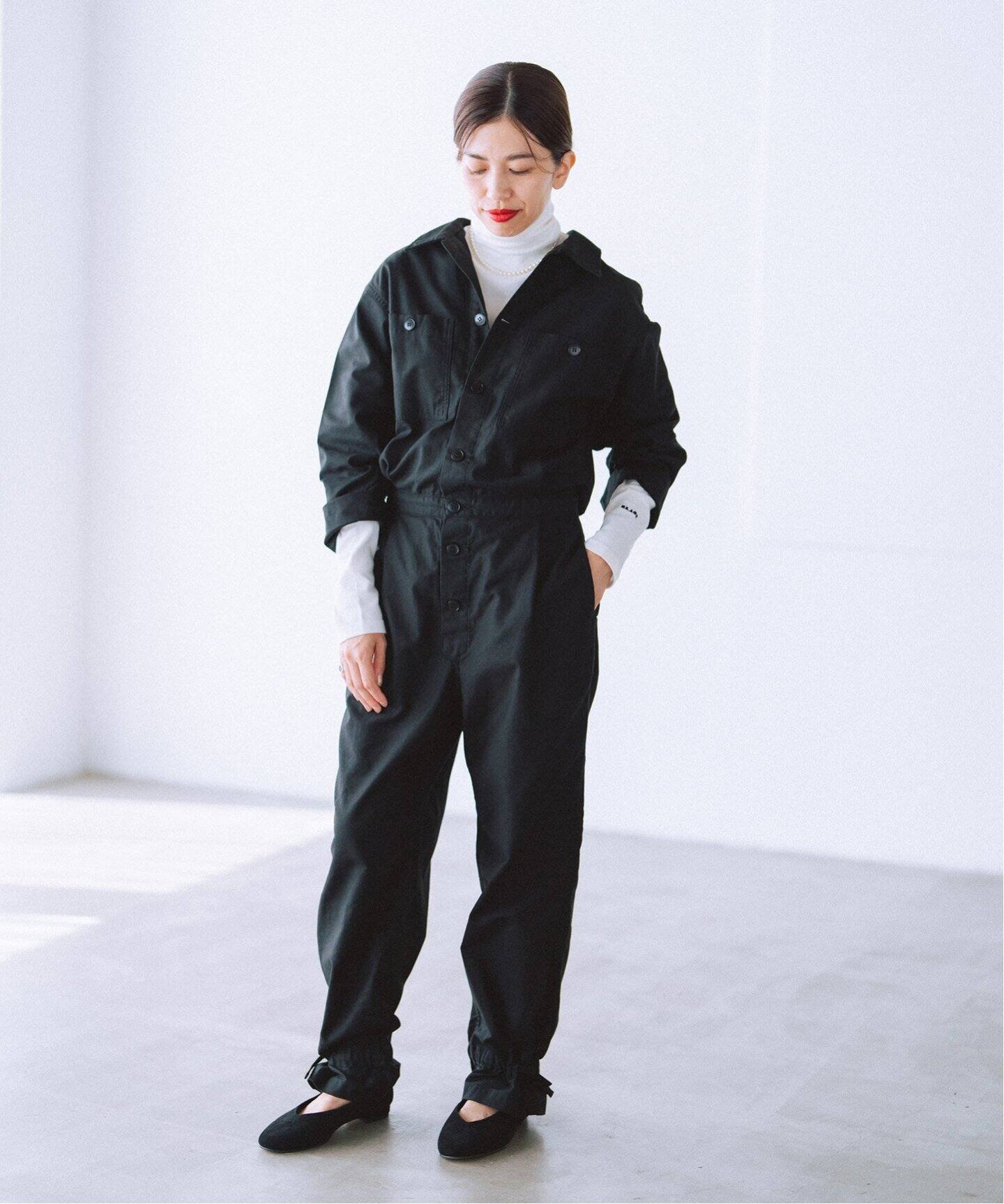 BLACK ジャンプスーツ（つなぎ／オールインワン）｜IENA（イエナ）の  