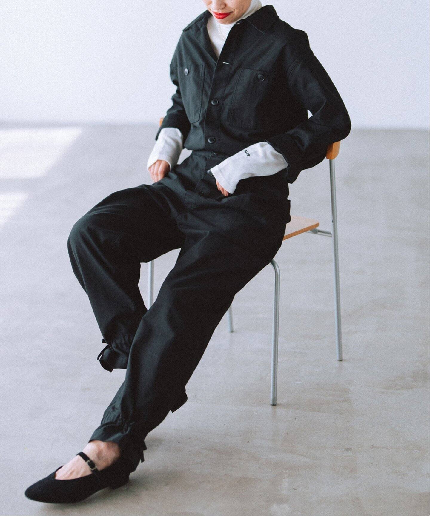 BLACK ジャンプスーツ（つなぎ／オールインワン）｜IENA（イエナ）の  