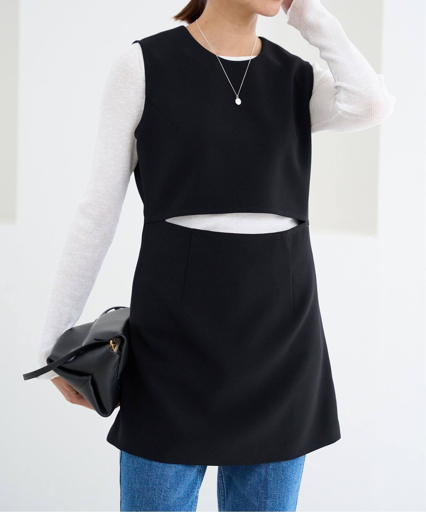 チュニック丈ワンピース（ワンピース）｜IENA（イエナ）の通販  