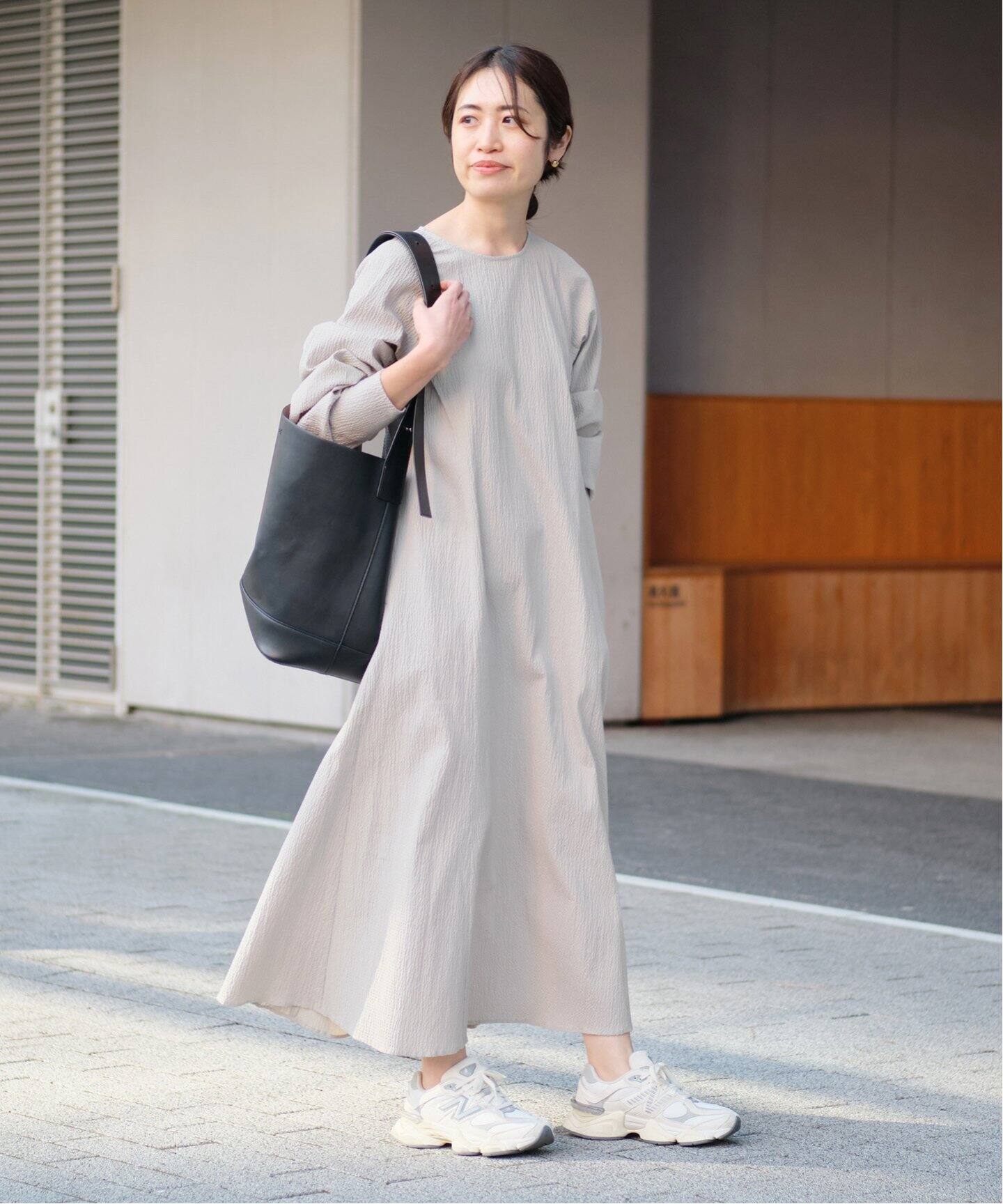 アームギャザーワンピース 無地（ワンピース）｜IENA（イエナ）の通販  