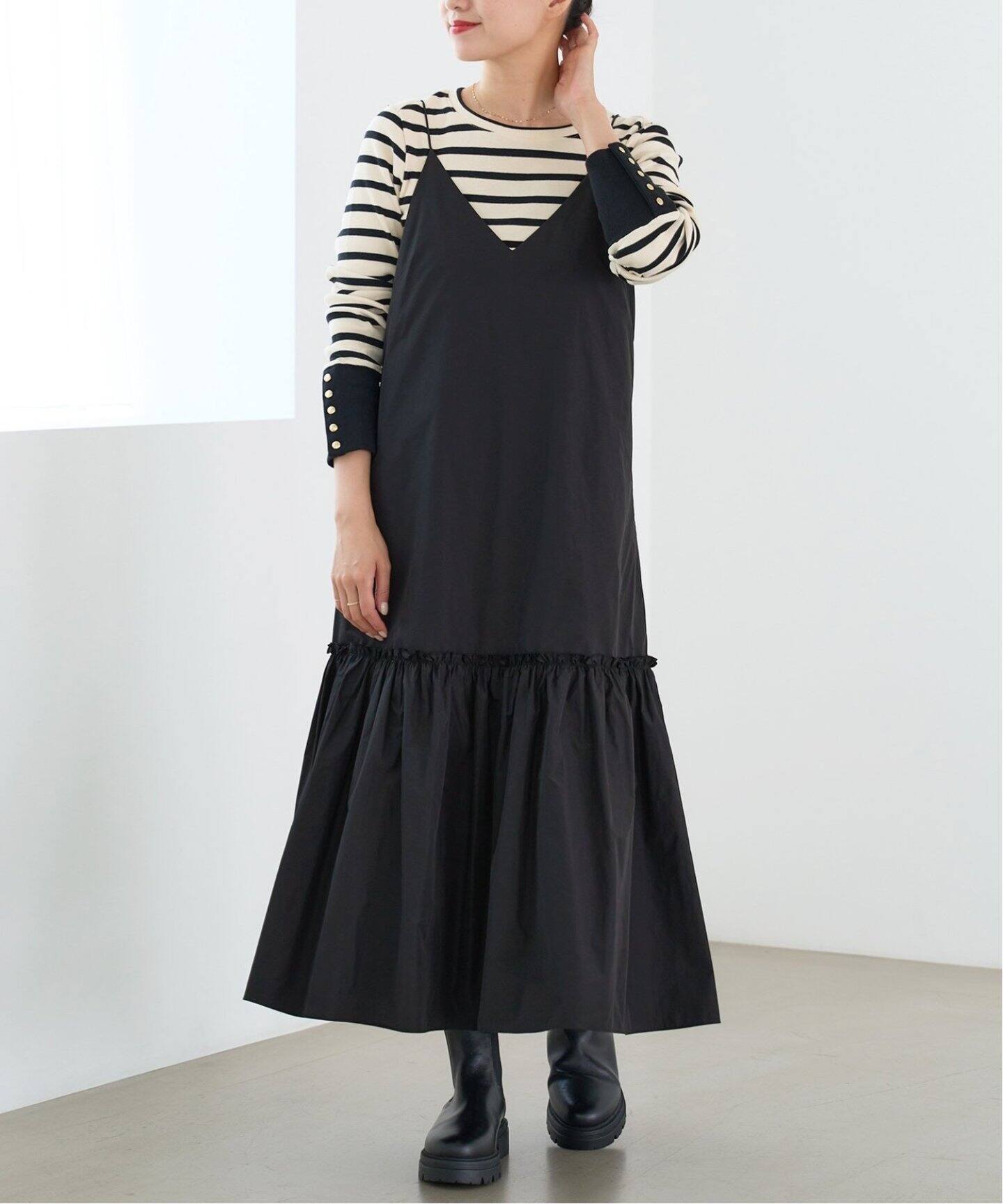 追加2》タフタキャミワンピース（ワンピース）｜IENA（イエナ）の通販  