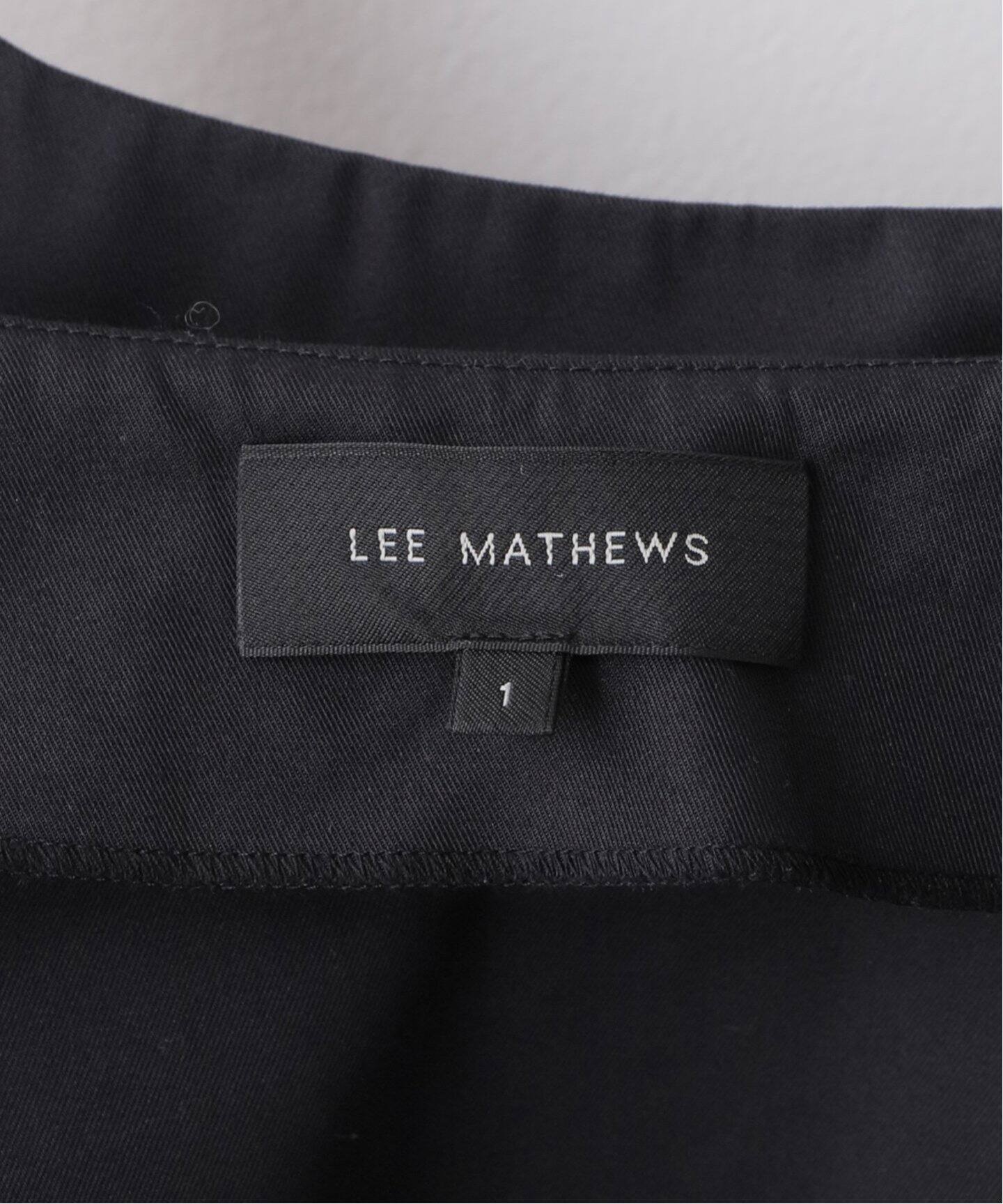 LEE MATHEWS/リー マシュー】MINI DRESS ミニワンピース（ワンピース 