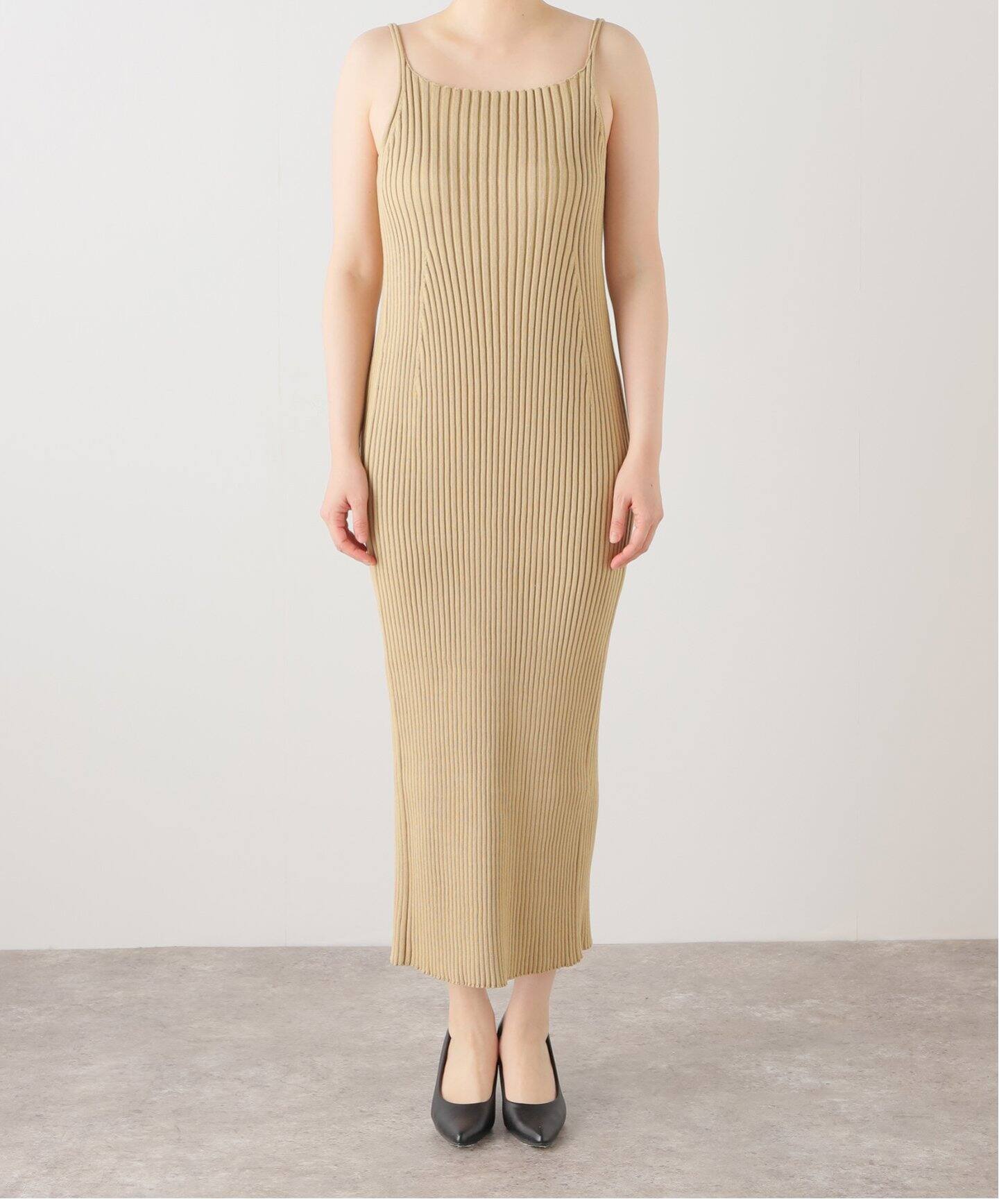 AURALEE/オーラリー】DRY COTTON KNIT DRESS ニットワンピース 