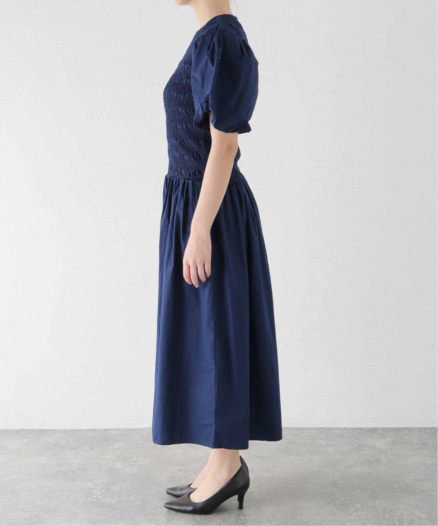 最終お値下げです!」IENA LA BOUCLE 麻ローンオーバーワンピース（IENA  