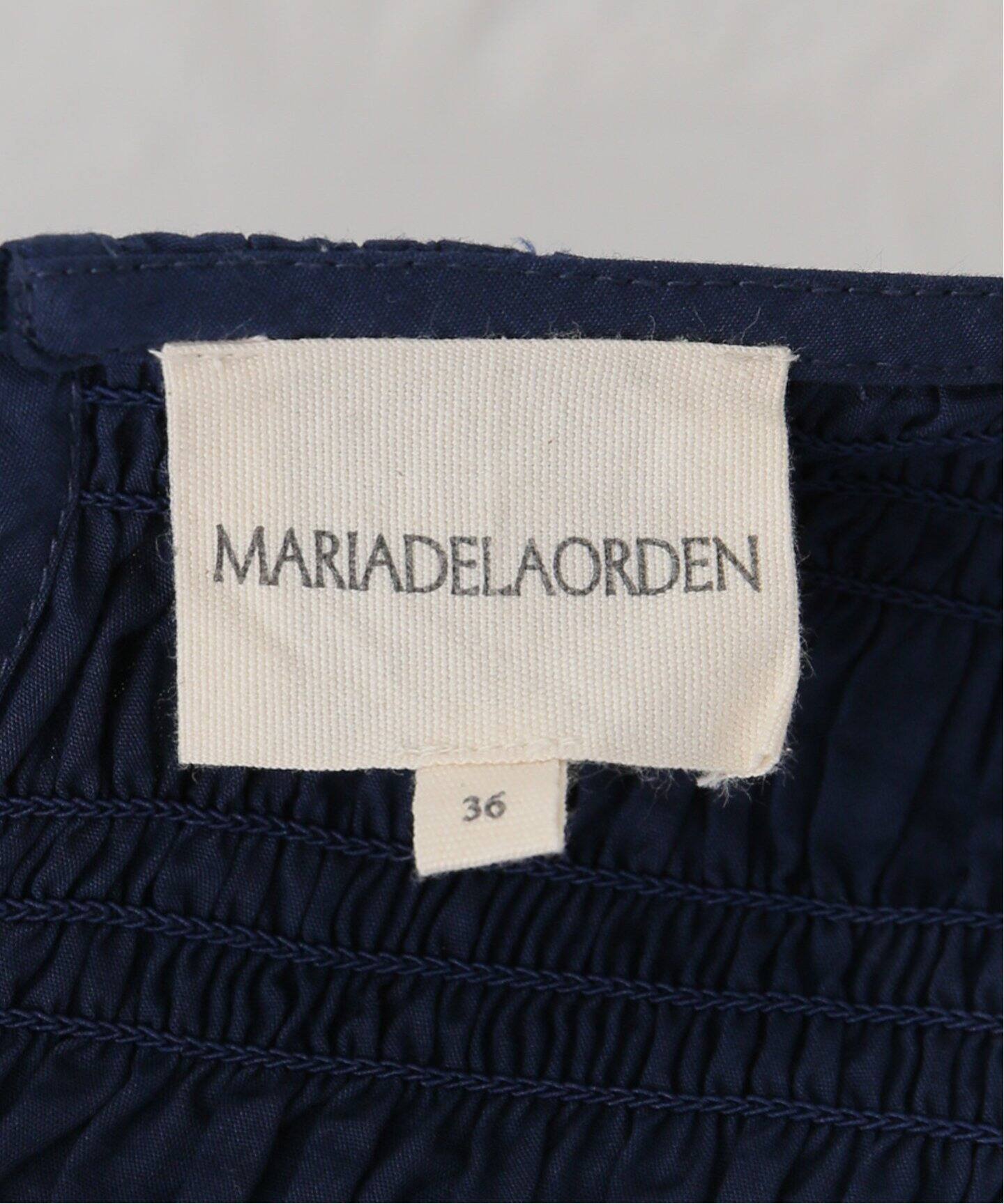 MARIA DE LA ORDEN/マリア デ ラ オルデン】Shirring Dress