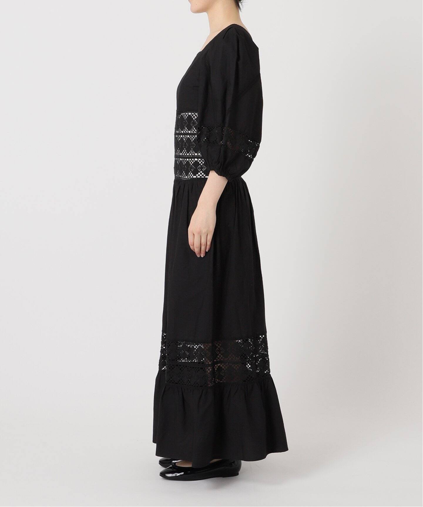 SARA MALLIKA x IENA】別注 ボリュームスリーブドレス（ワンピース  