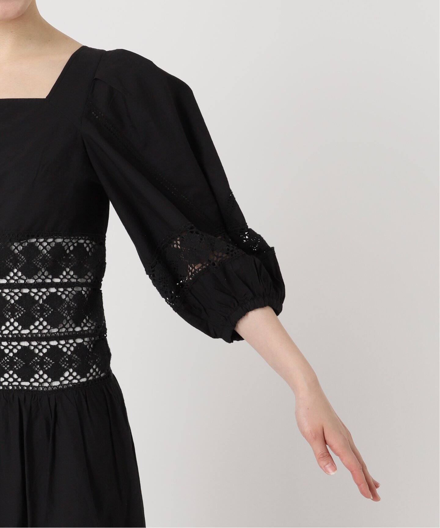 SARA MALLIKA x IENA】別注 ボリュームスリーブドレス（ワンピース  