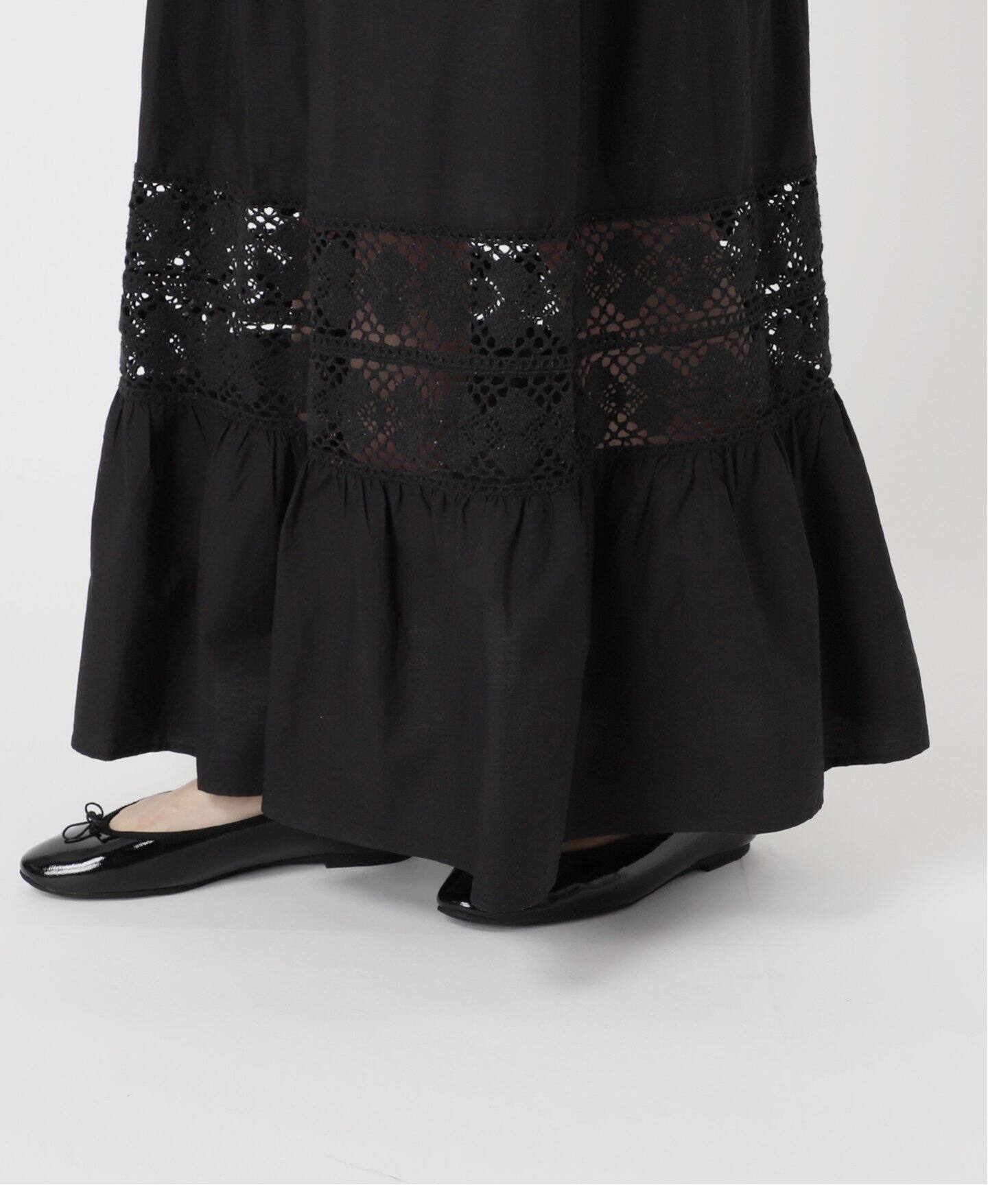 SARA MALLIKA x IENA】別注 ボリュームスリーブドレス（ワンピース  