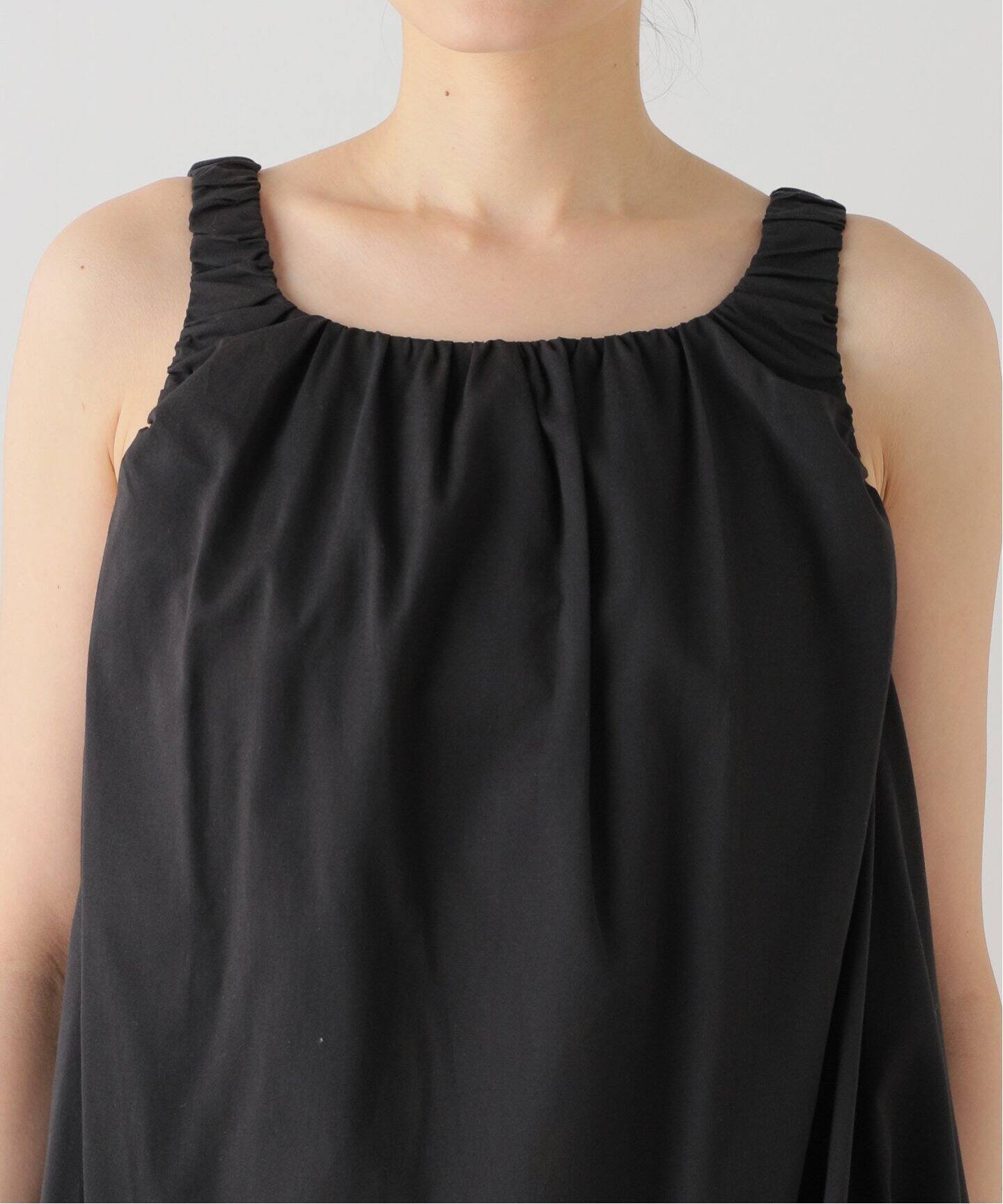 AMOMENTO/アモーメント SHEER VOLUME MINI DRESS ワンピース  