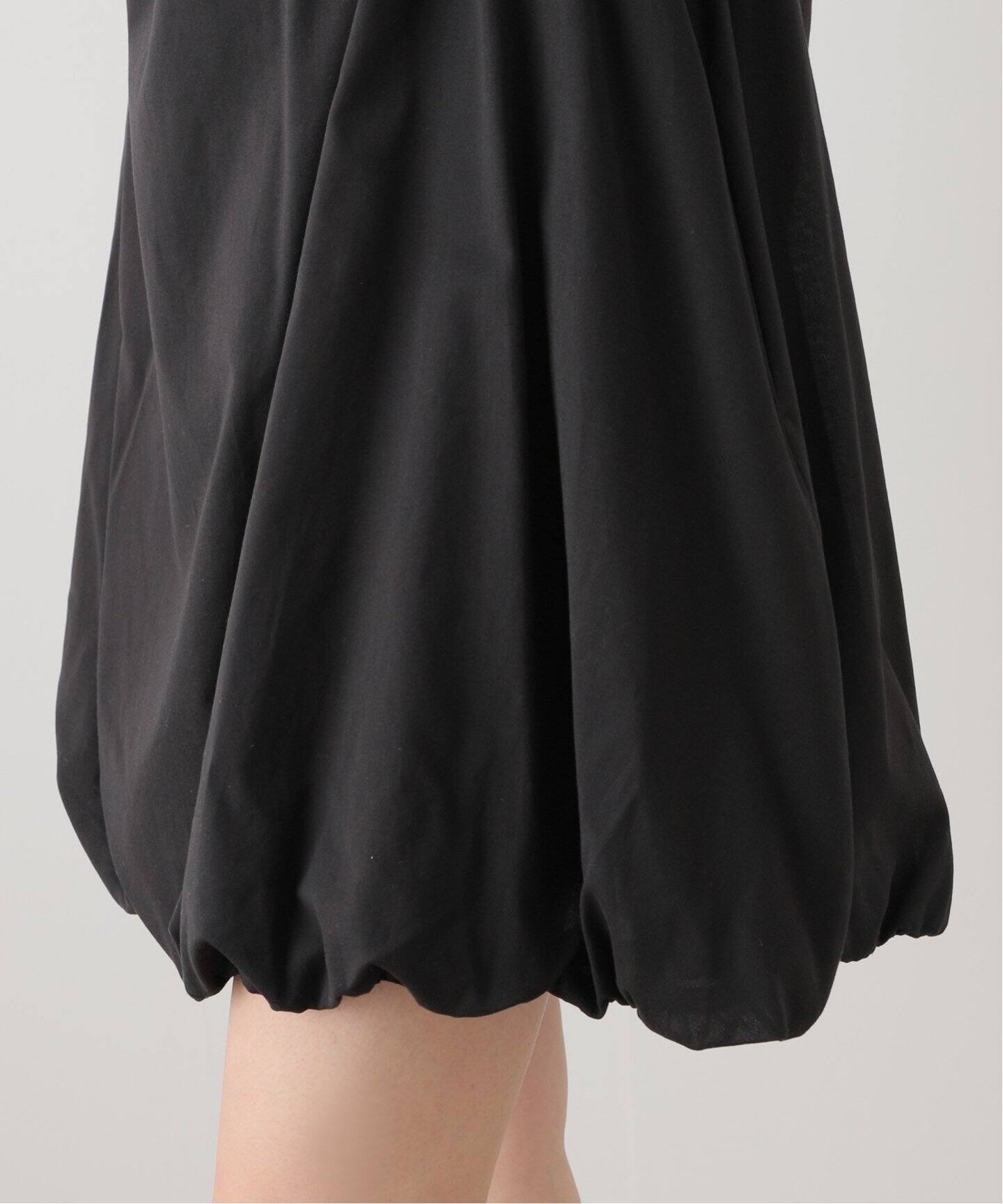 AMOMENTO/アモーメント SHEER VOLUME MINI DRESS ワンピース  