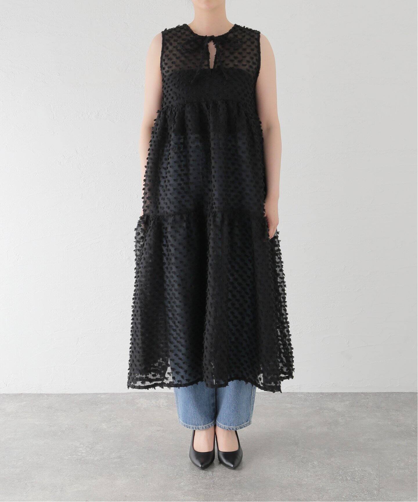 TORRAZZO DONNA/トラッゾドンナ 2way dot tiered OP ワンピース 6244  