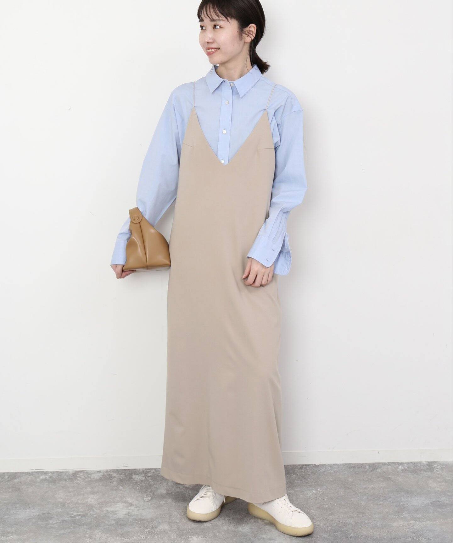 Pe/Ry ストレッチキャミワンピース（ワンピース）｜SLOBE IENA  