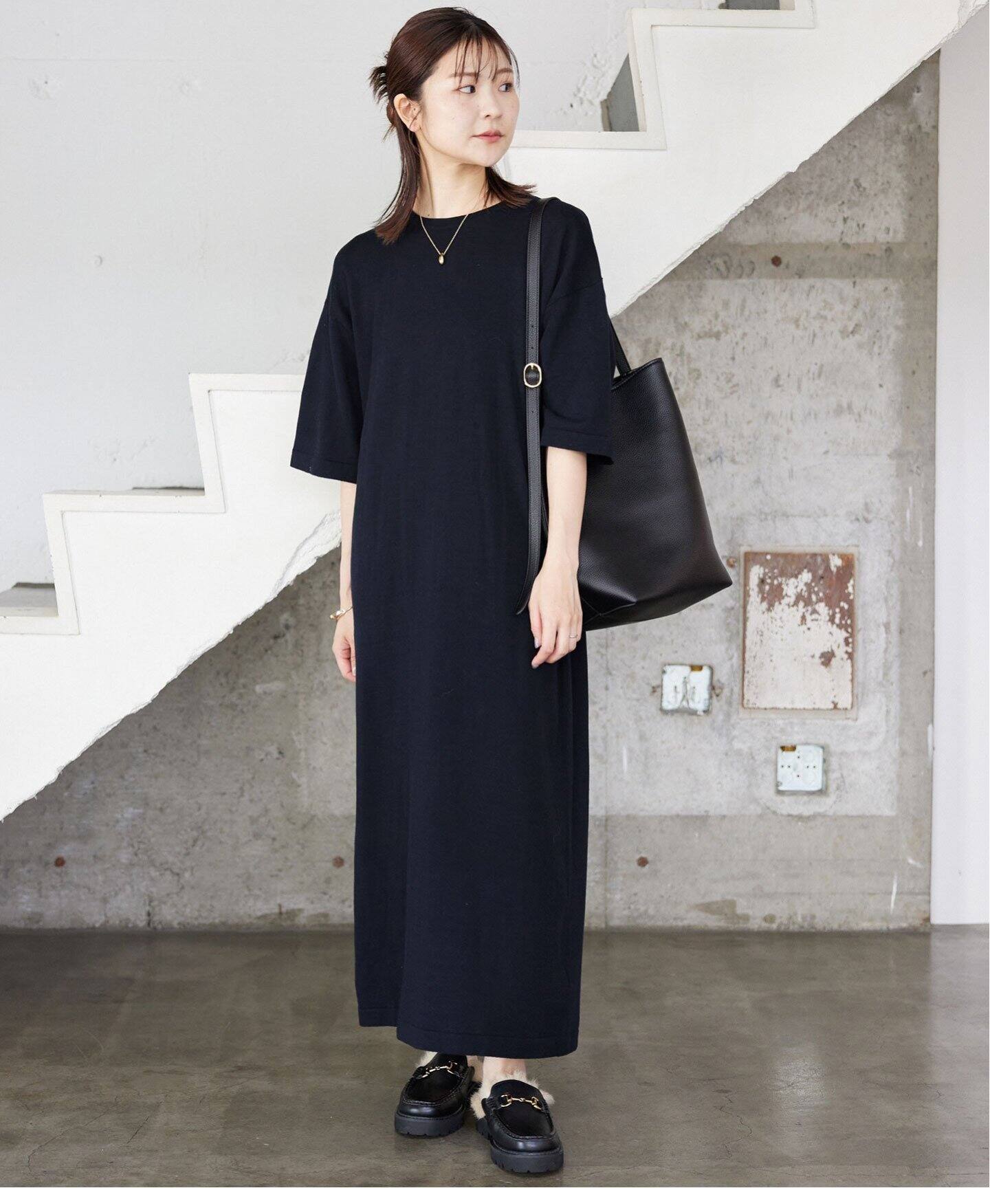 コットンヤクニットワンピース（ニットワンピース）｜SLOBE IENA  