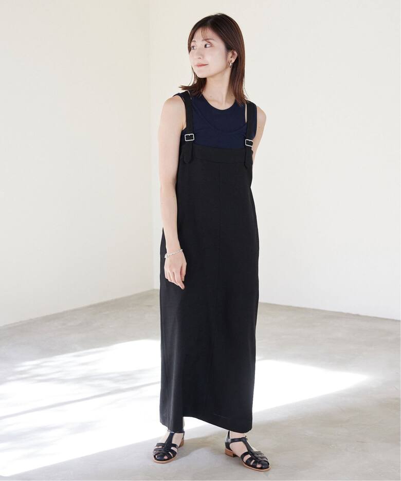PEツイルサスペンダージャンスカ（ワンピース）｜SLOBE IENA（スローブ 