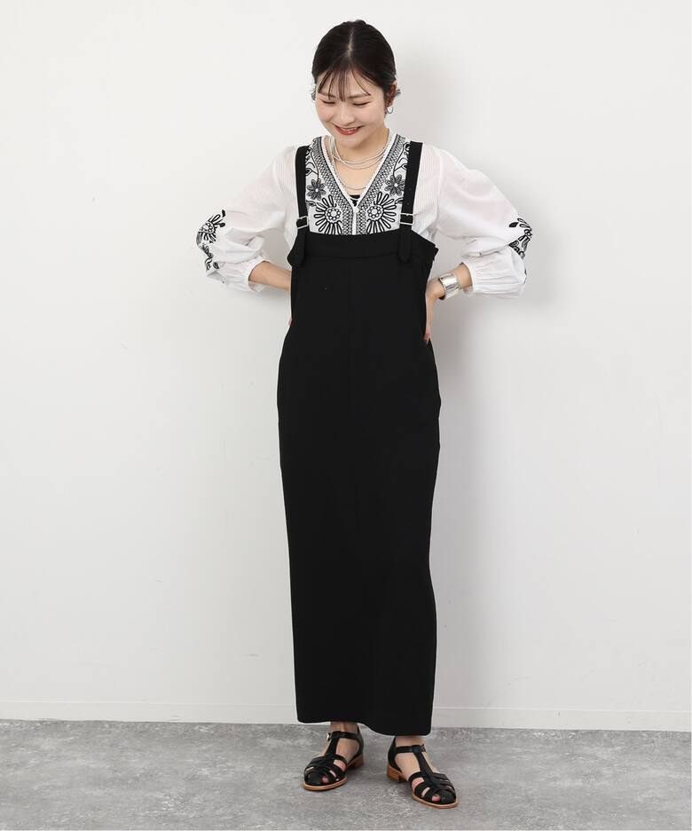 PEツイルサスペンダージャンスカ（ワンピース）｜SLOBE IENA（スローブ  