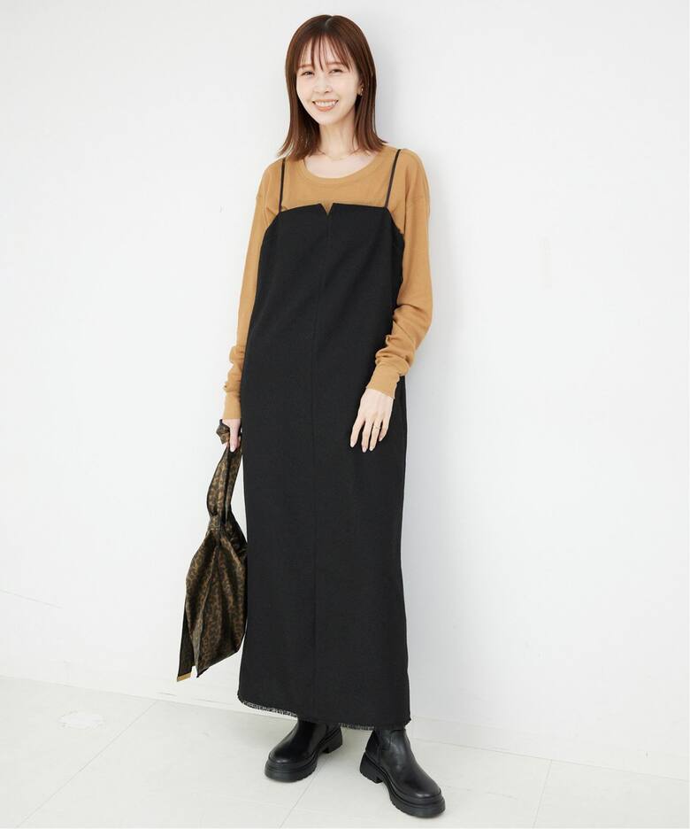 ヘリンボーンキャミワンピース（ワンピース）｜SLOBE IENA（スローブ  