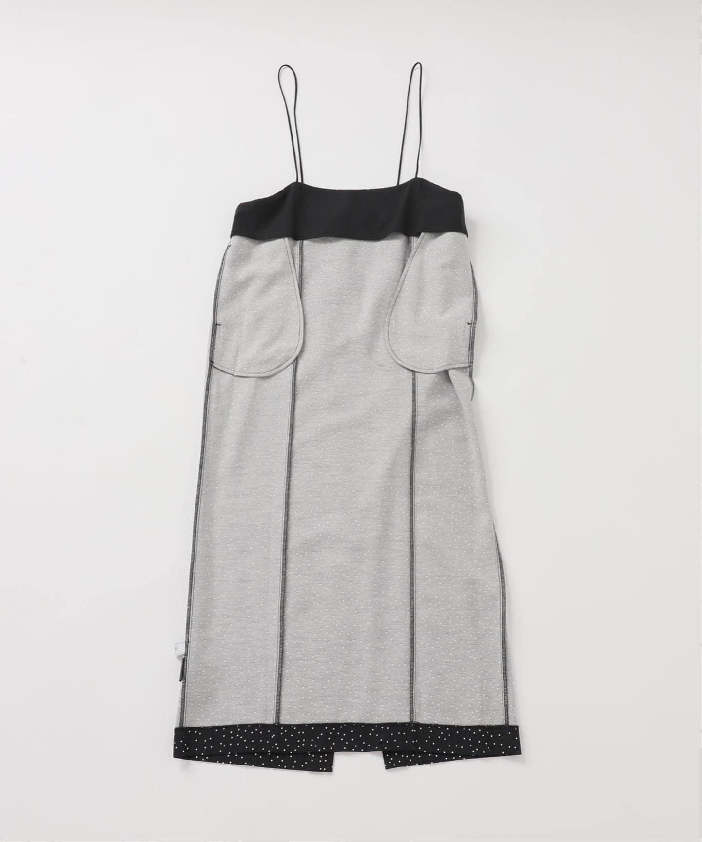 WEB限定/追加2/2枚セット》アイラインキャミワンピース×ノースリーブ