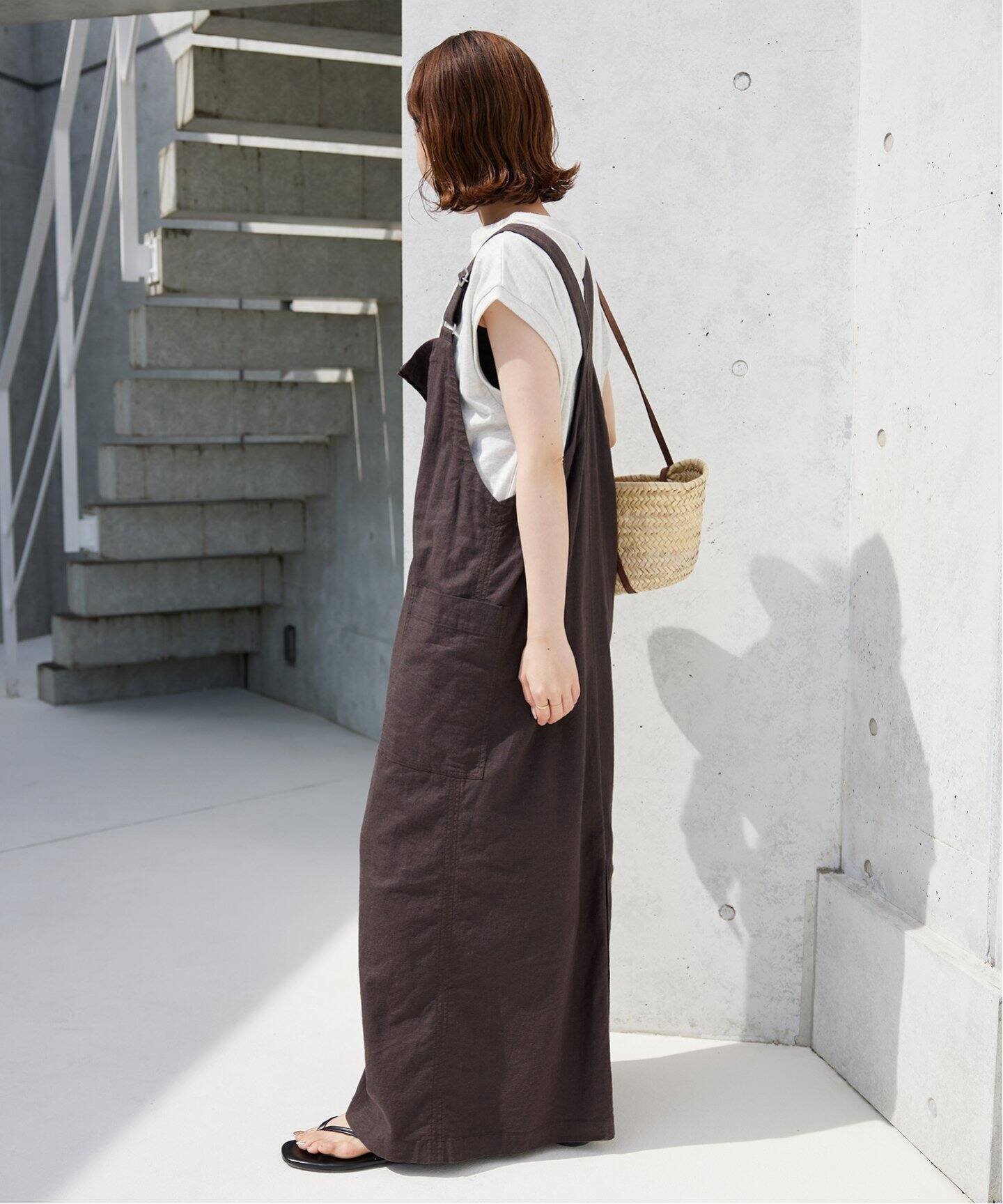 追加7》アイラインジャンパースカート（ワンピース）｜SLOBE IENA  