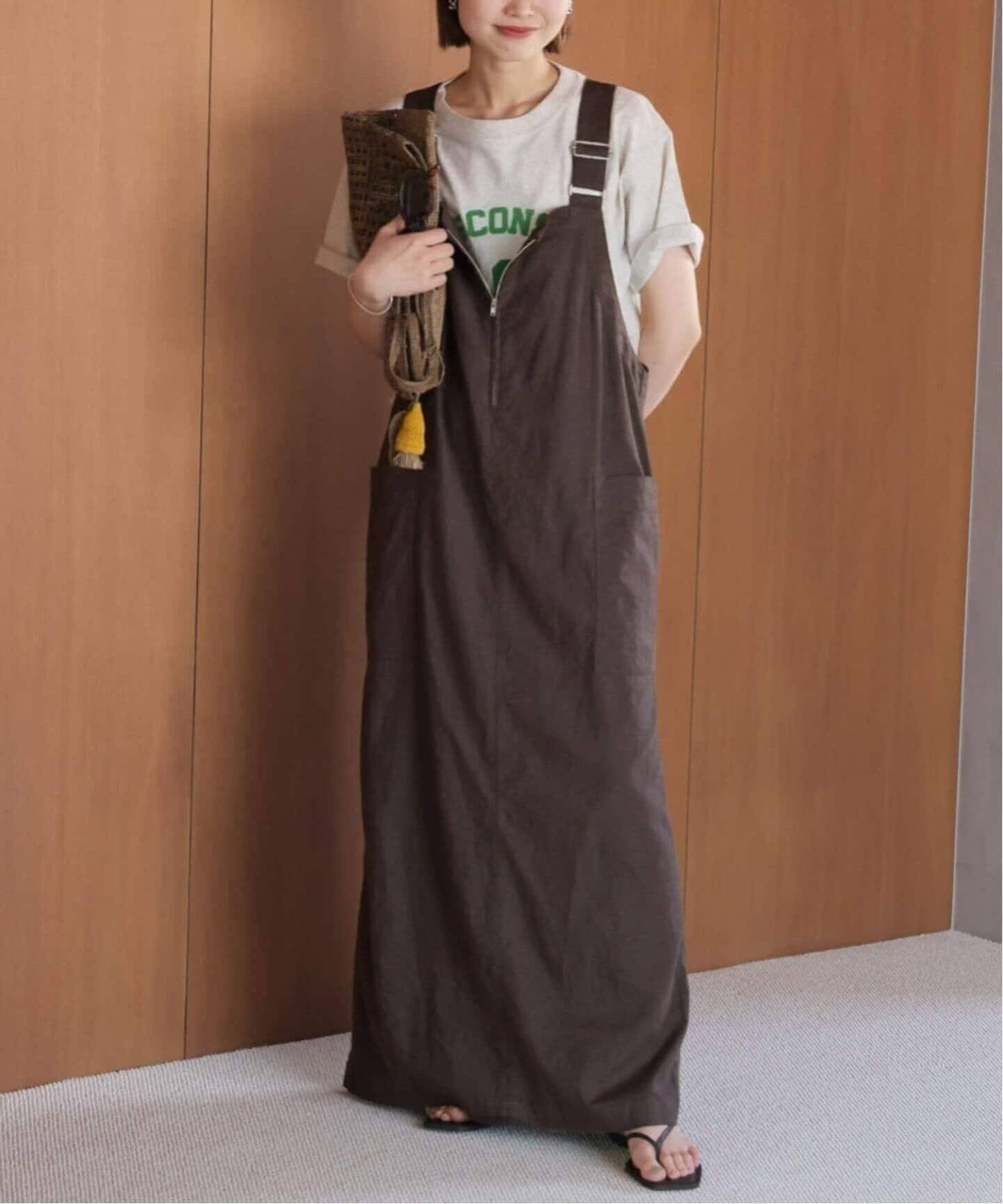 追加7》アイラインジャンパースカート（ワンピース）｜SLOBE IENA  