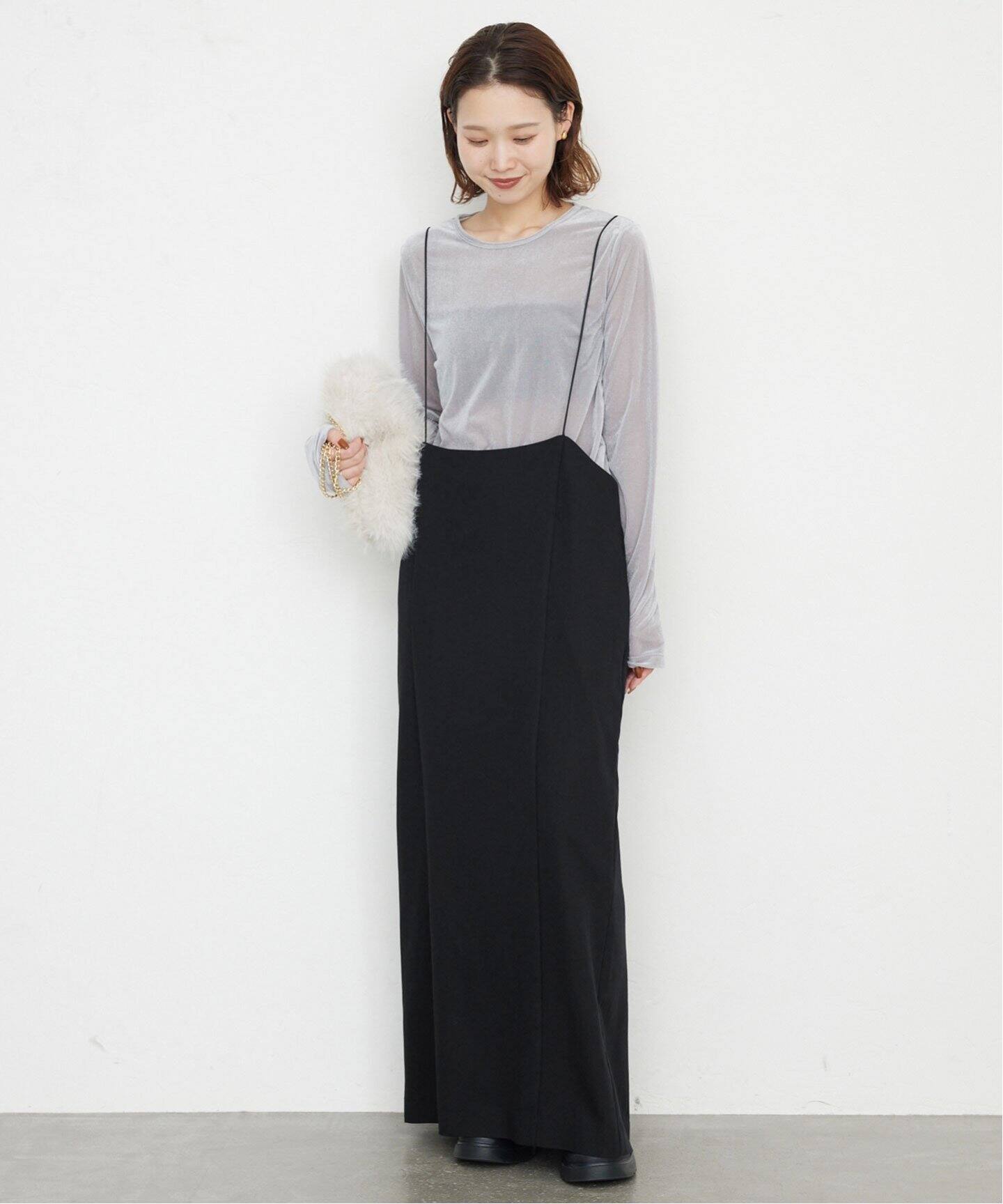 TR起毛Iラインキャミワンピース（ワンピース）｜SLOBE IENA（スローブ  