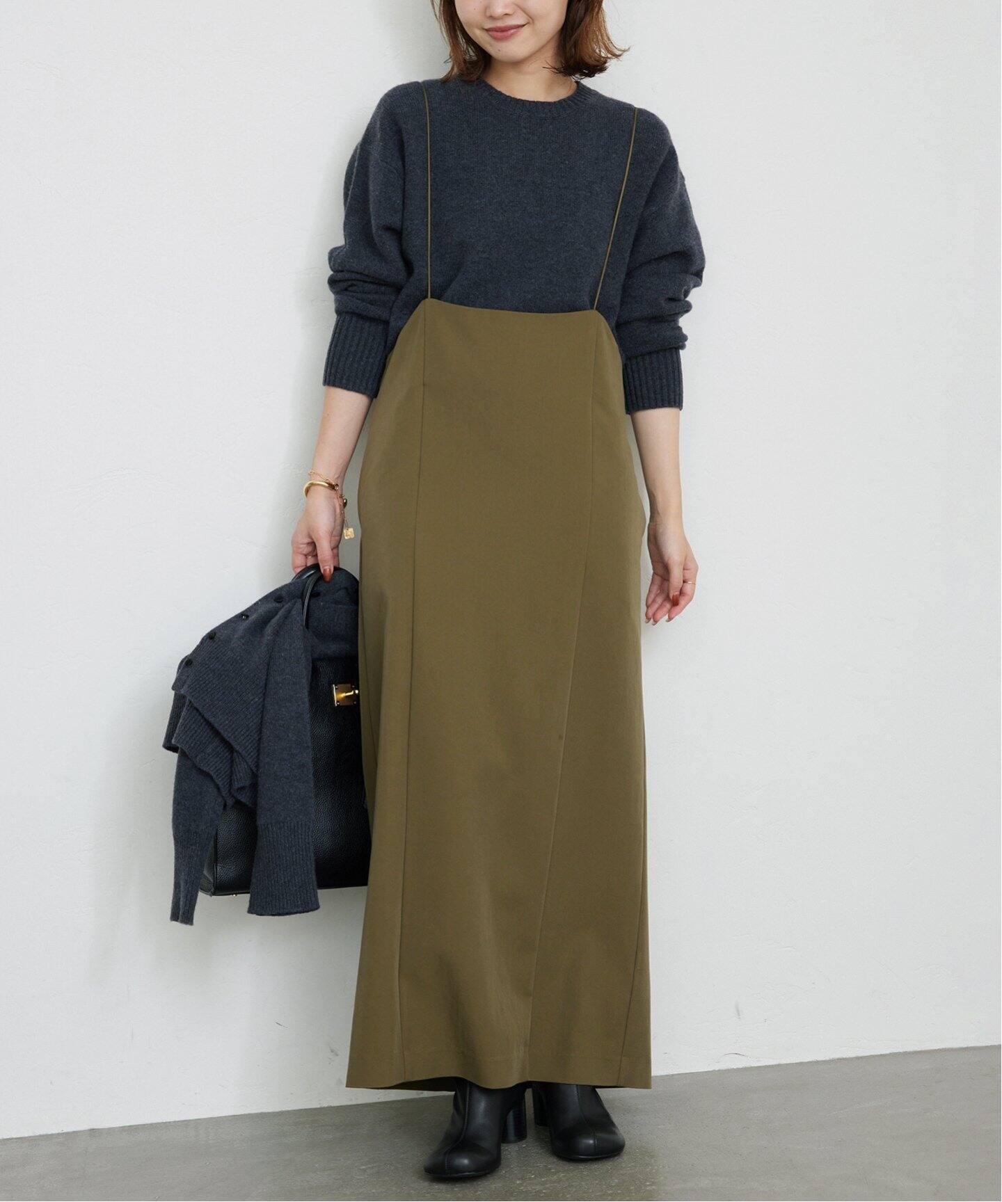 TR起毛Iラインキャミワンピース（ワンピース）｜SLOBE IENA（スローブ  