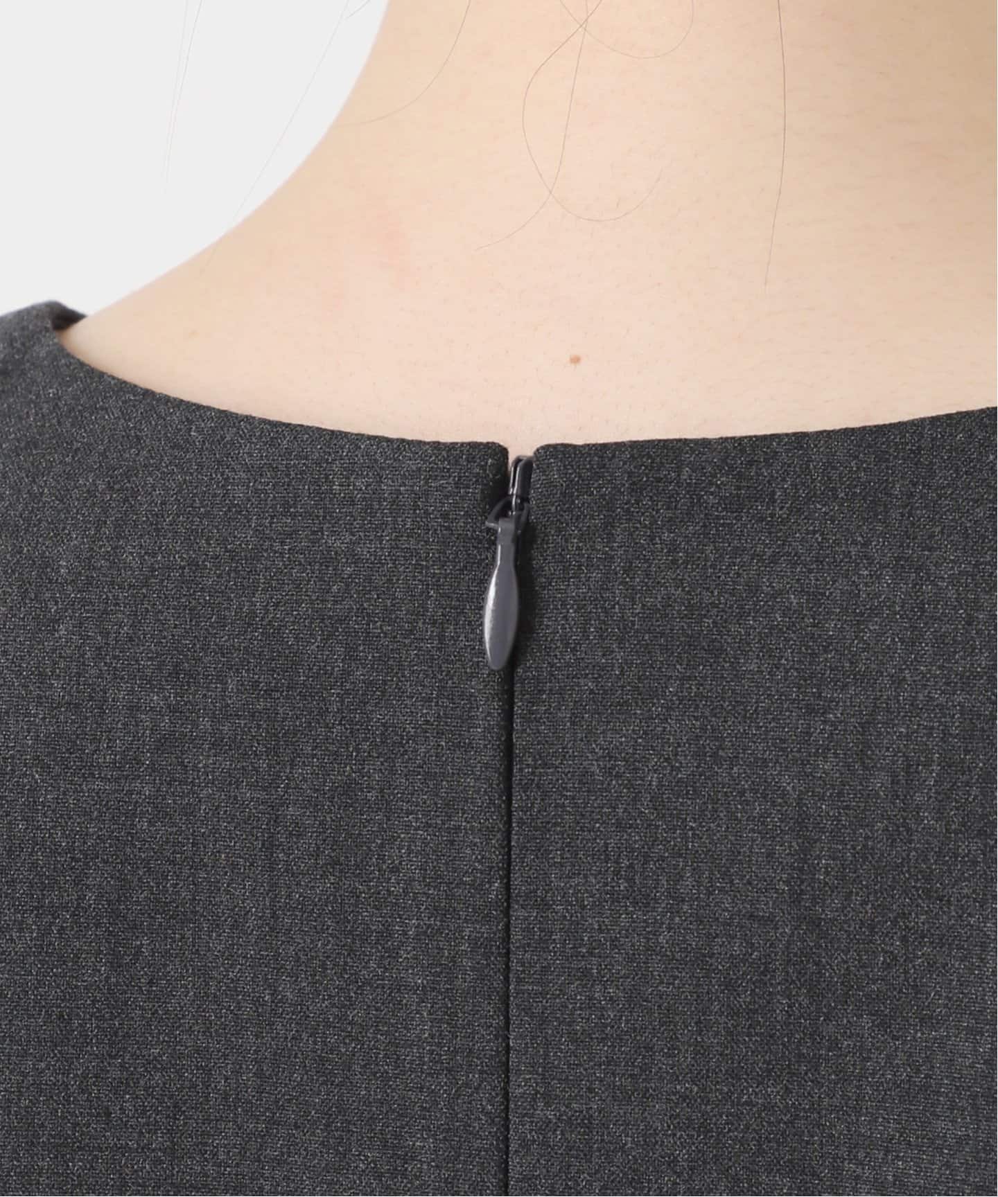 スローブイエナ　TR Vネックジャンパースカート WEB限定/追加》TR Vネックジャンパースカート（ワンピース）｜SLOBE