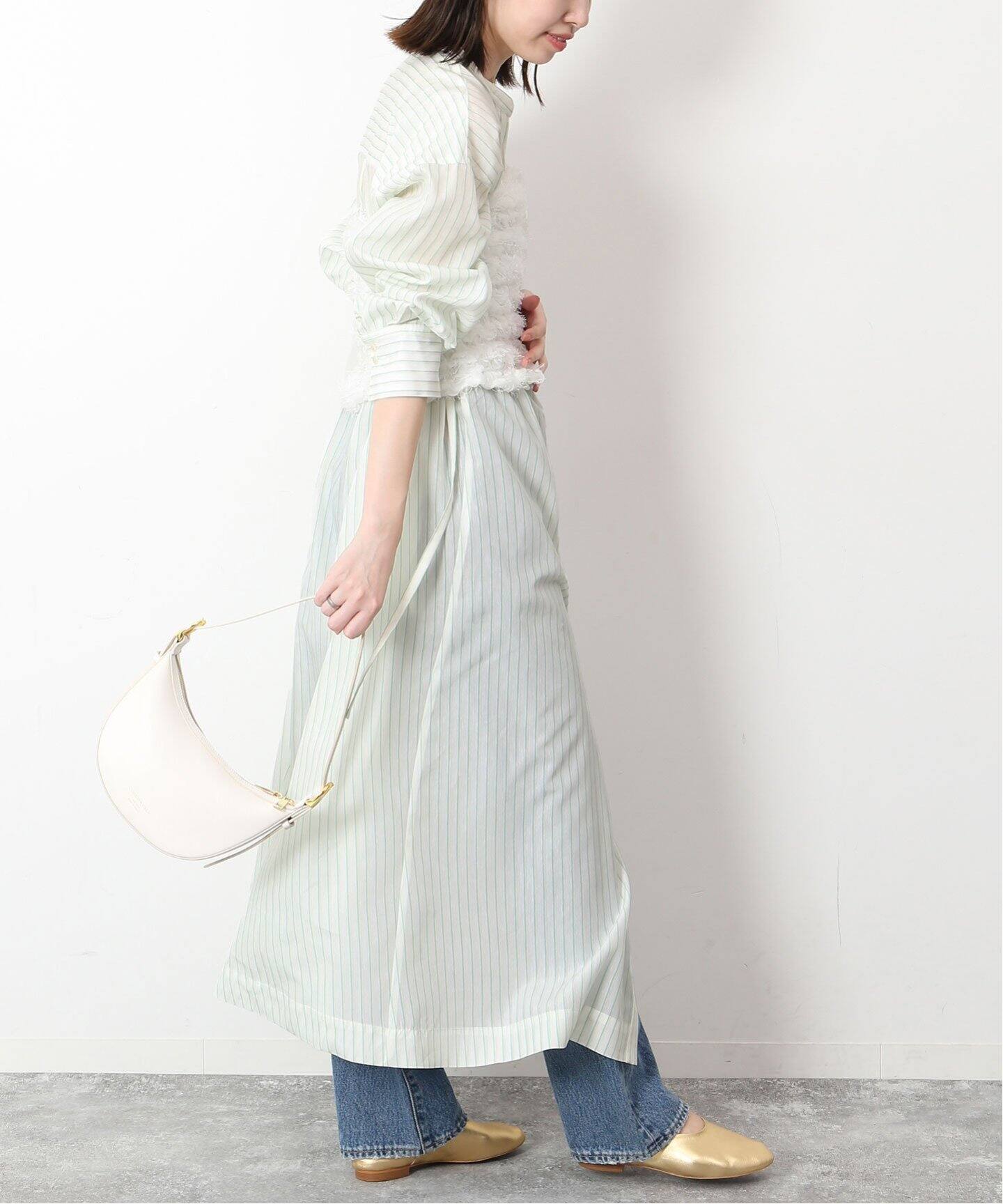 スキッパーシャツドロストワンピース（ワンピース）｜SLOBE IENA  